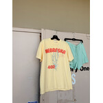 comfort colors Nebraska 402 Bouquet Tee