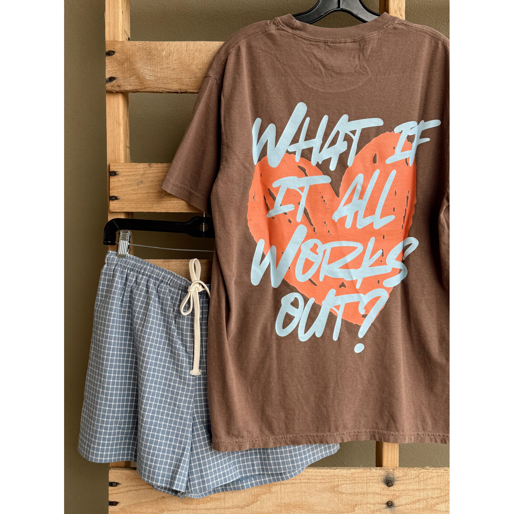 comfort colors What If It All Works Out Tee