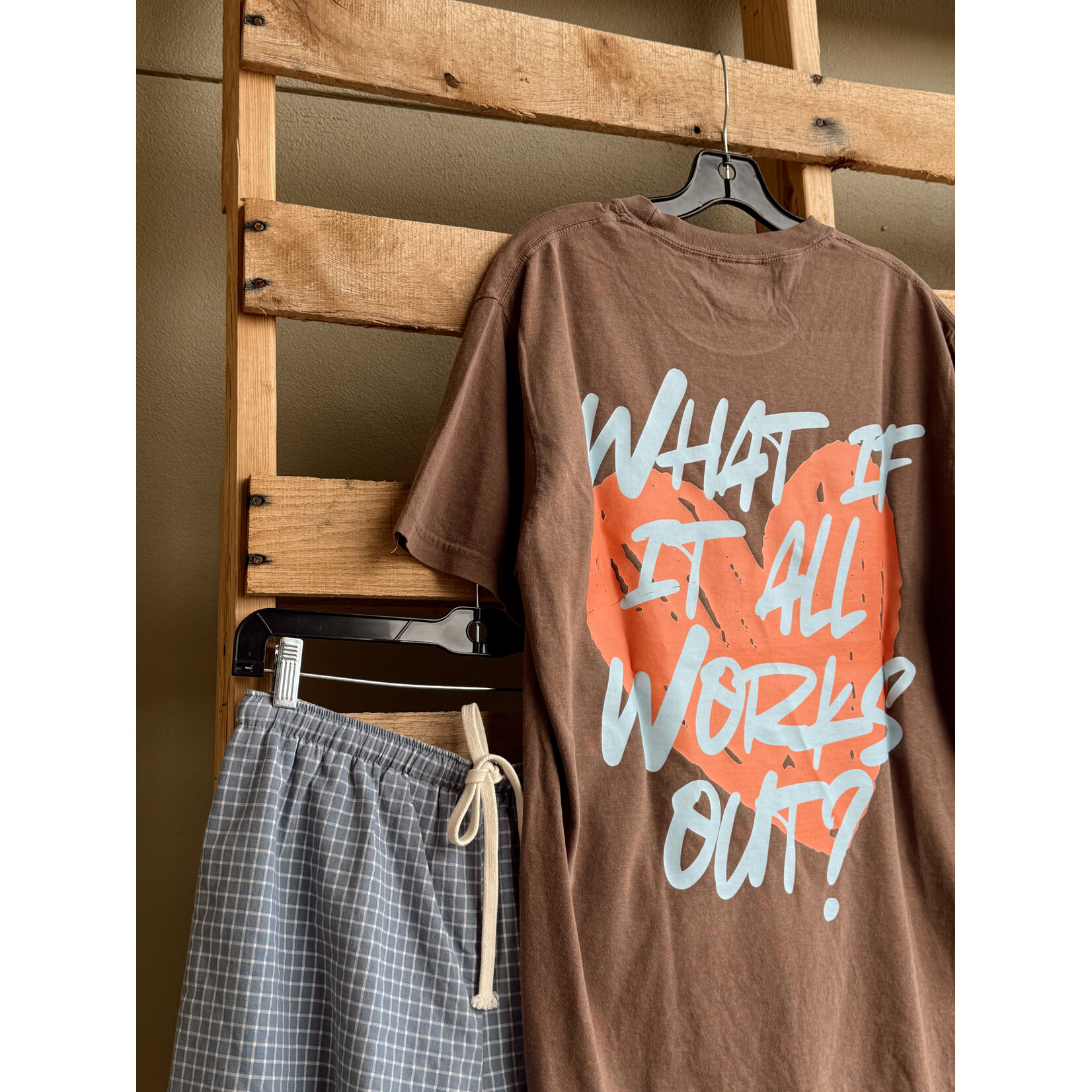 comfort colors What If It All Works Out Tee