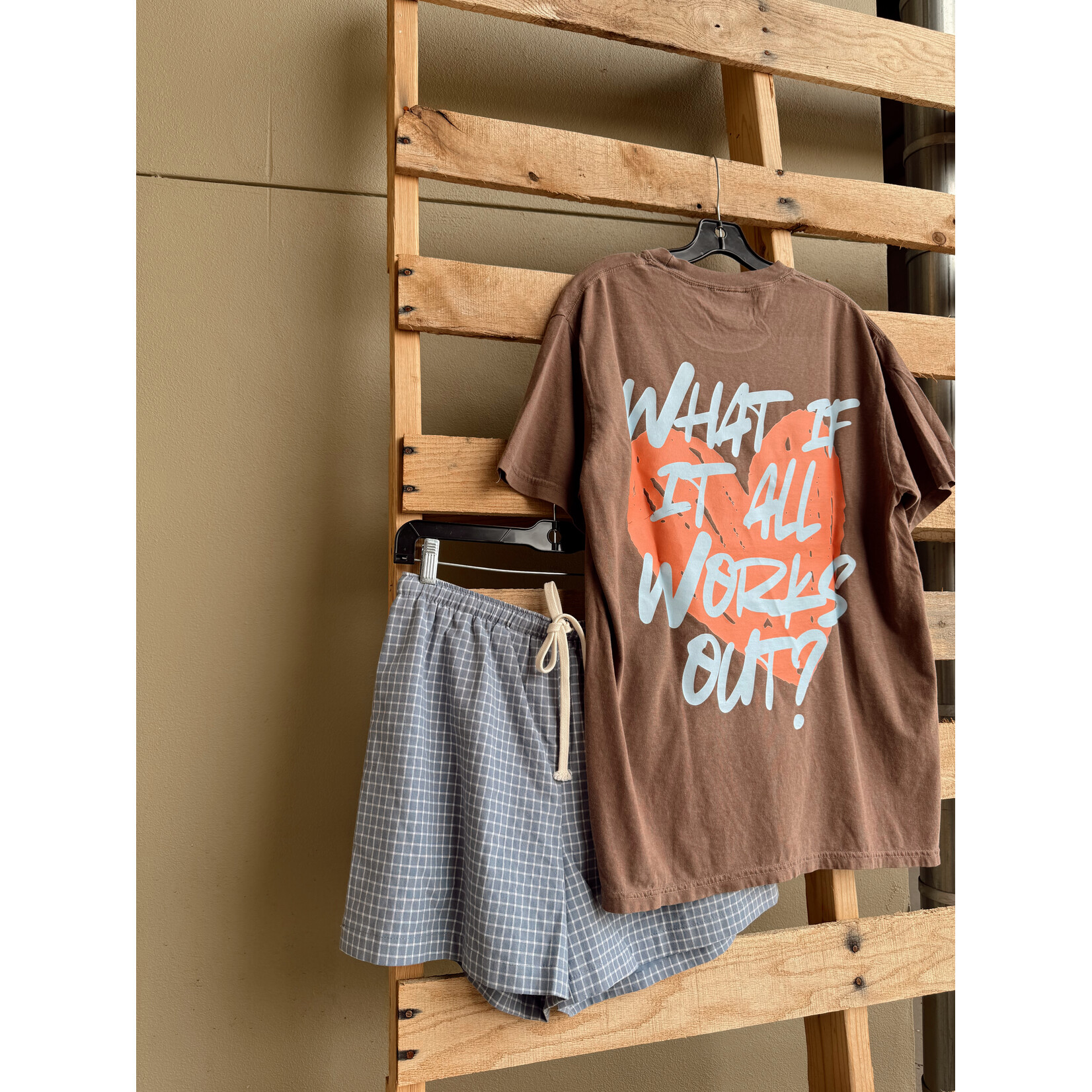 comfort colors What If It All Works Out Tee