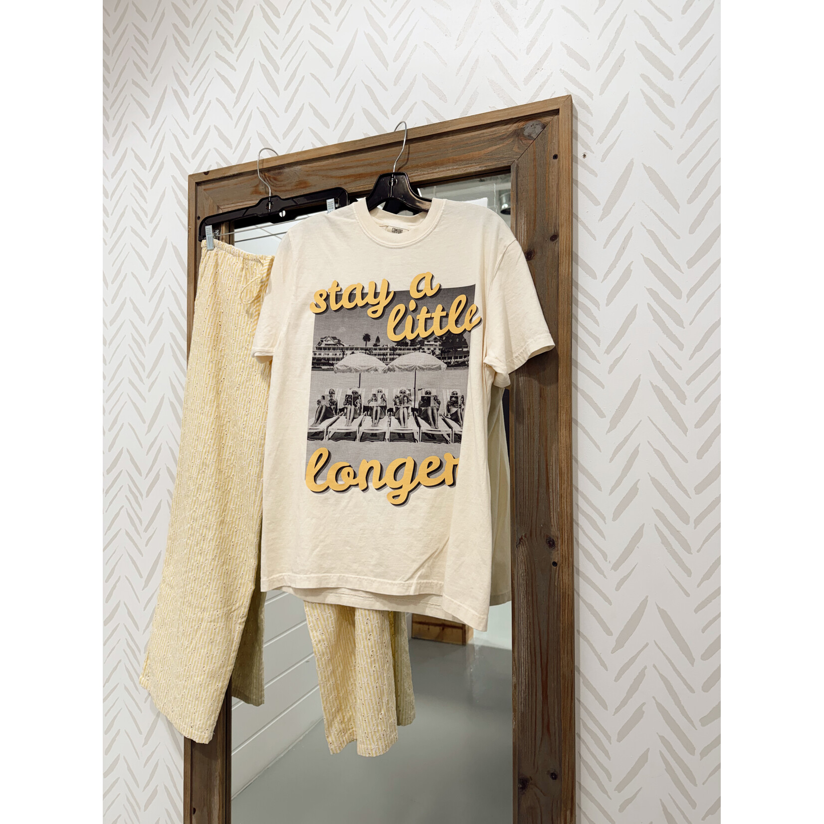 comfort colors Stay a Little Longer Tee