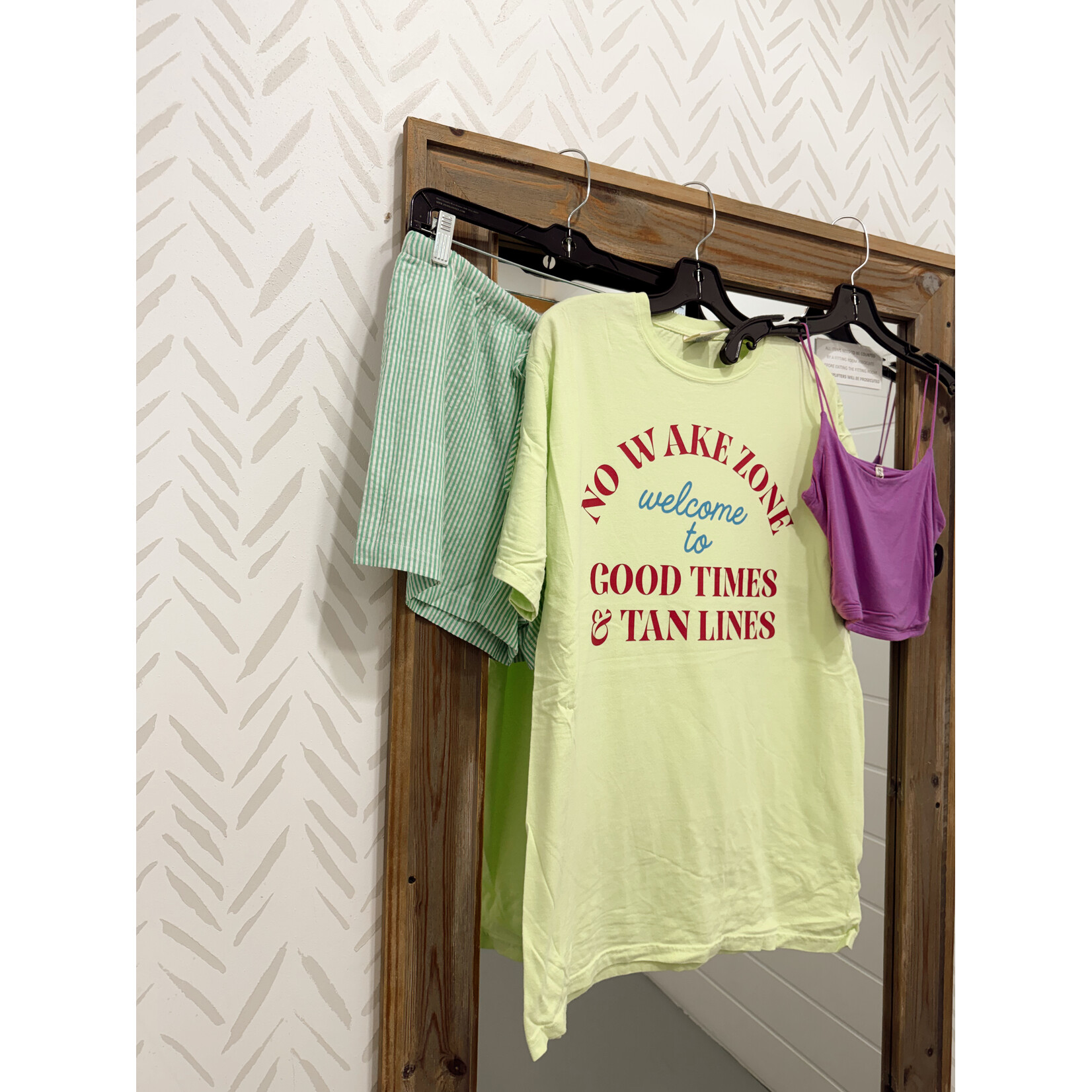 comfortwash No Wake Zone Tee