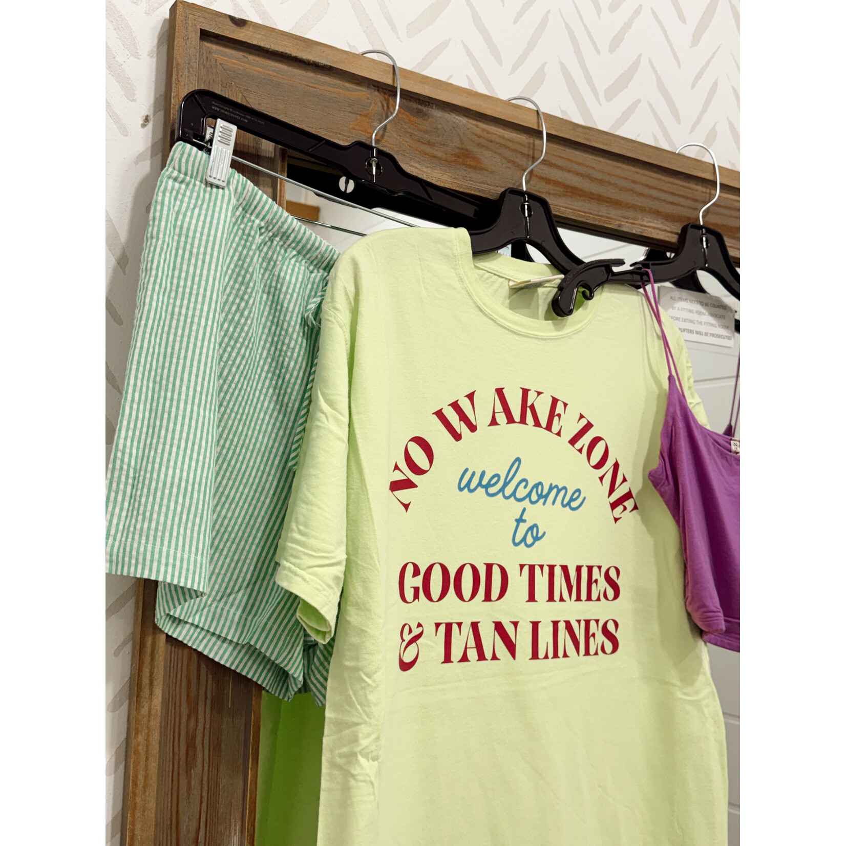 comfortwash No Wake Zone Tee