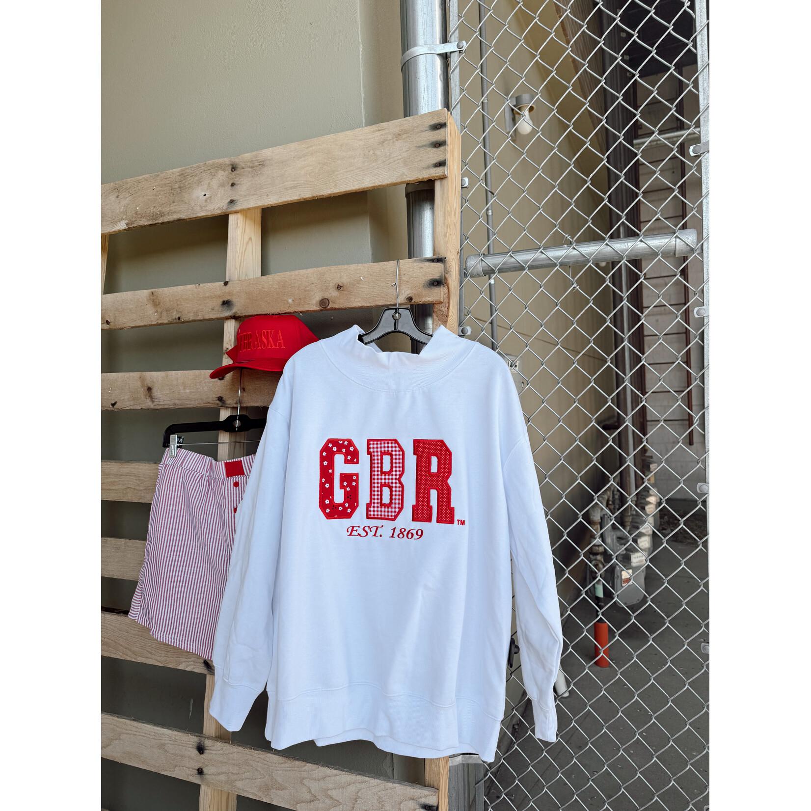 GBR Est. 1869 Patchwork Mockneck