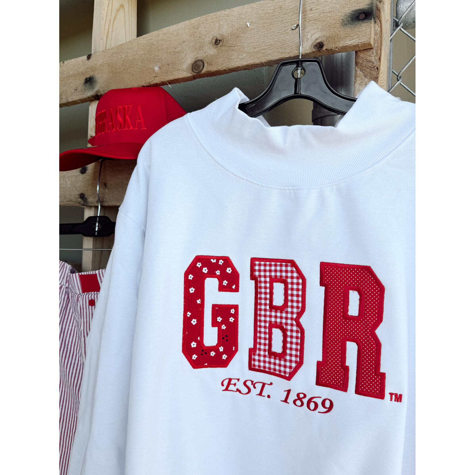 GBR Est. 1869 Patchwork Mockneck