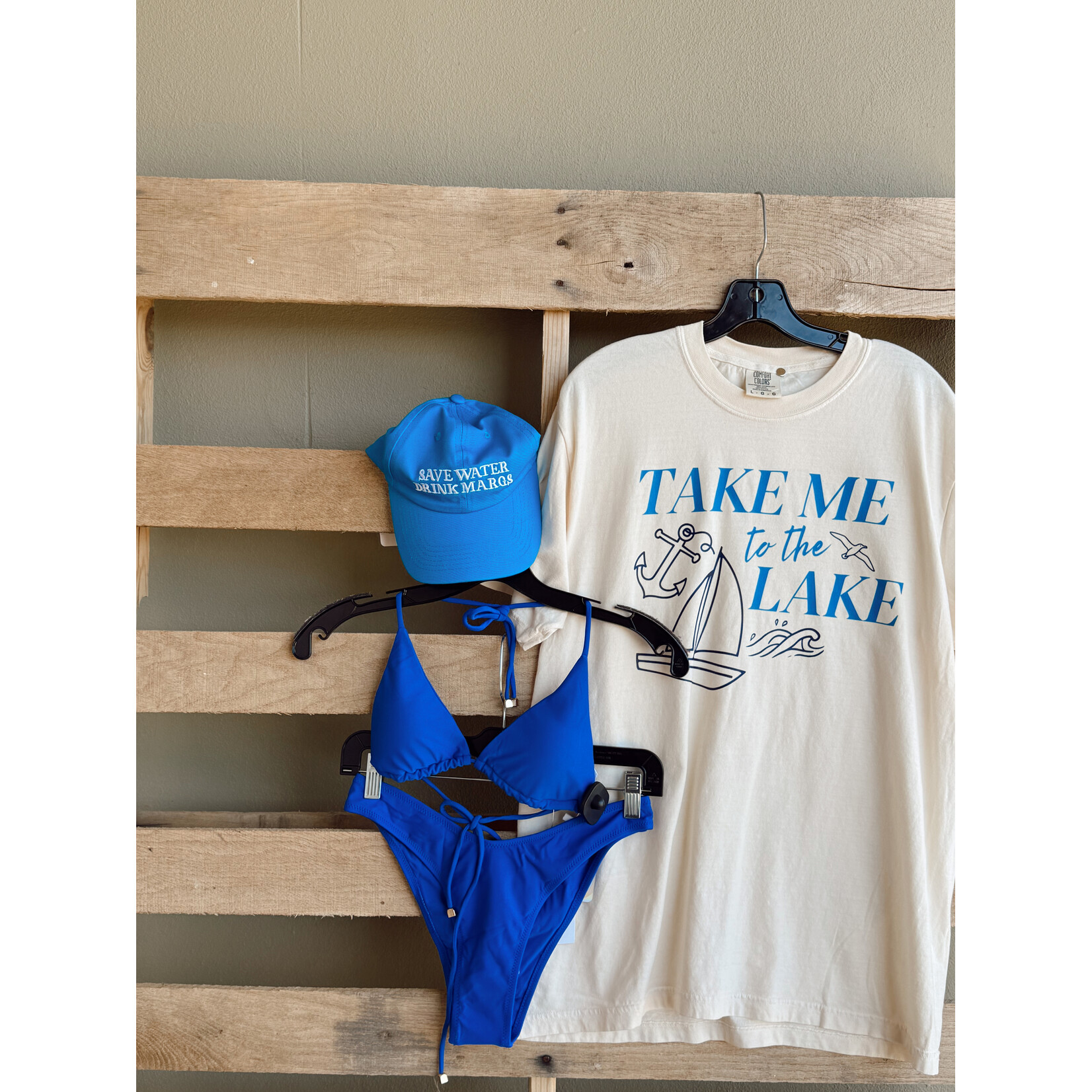 comfort colors Take Me to the Lake Tee
