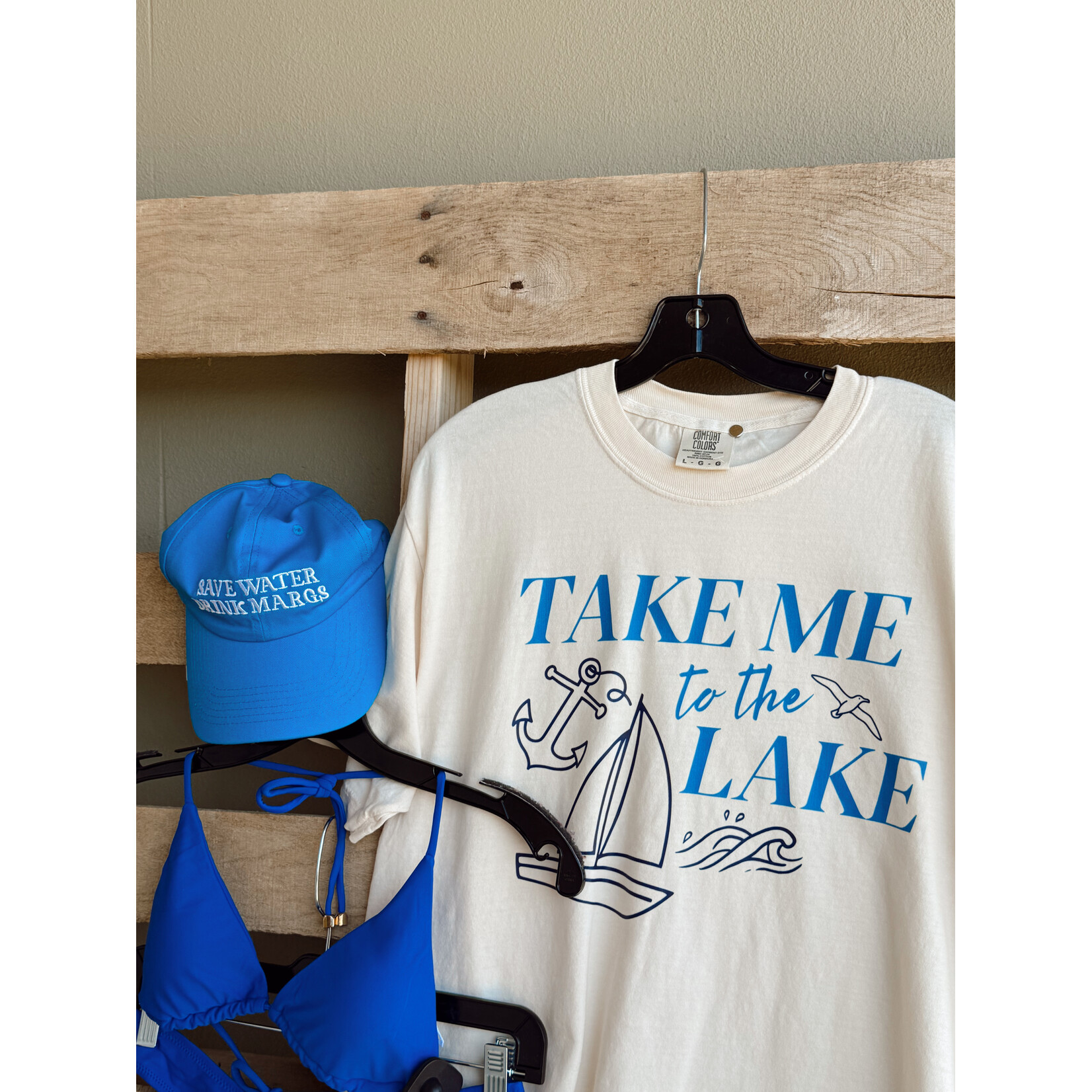 comfort colors Take Me to the Lake Tee