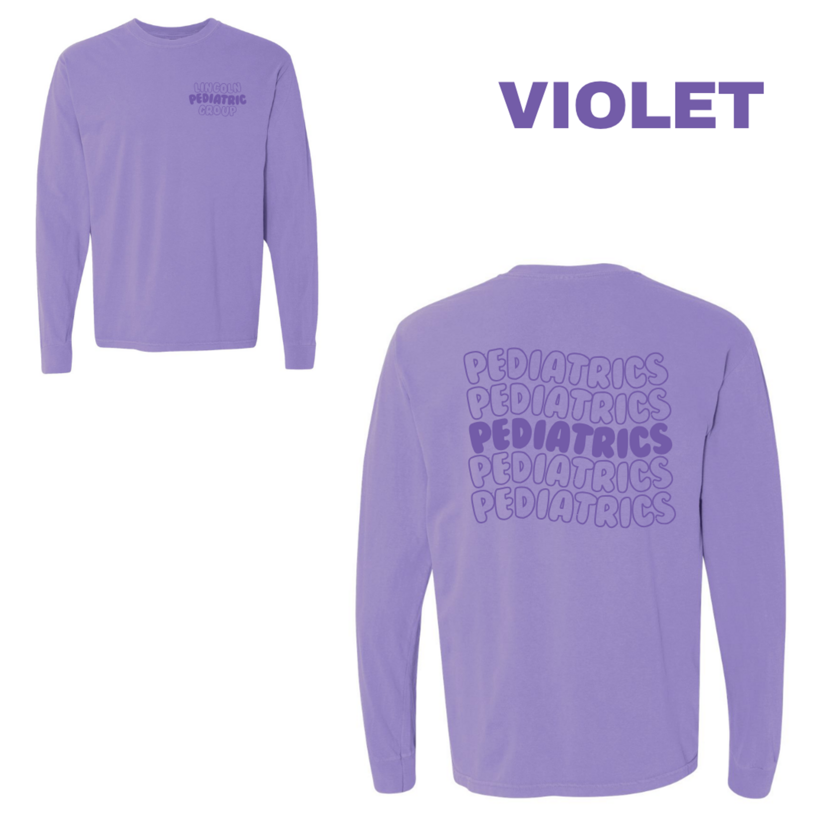 comfort colors LPG Wave Long Sleeve Tee