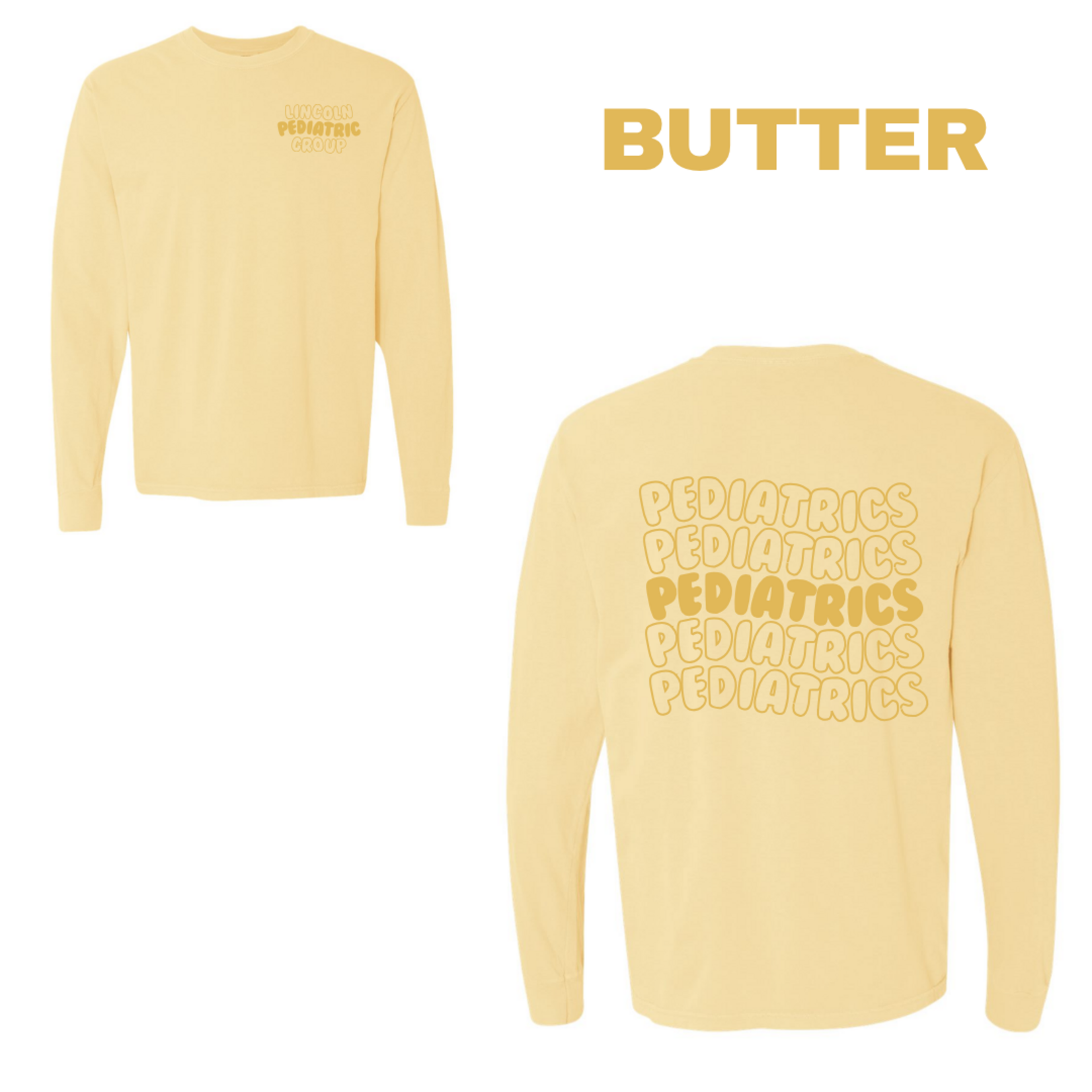 comfort colors LPG Wave Long Sleeve Tee