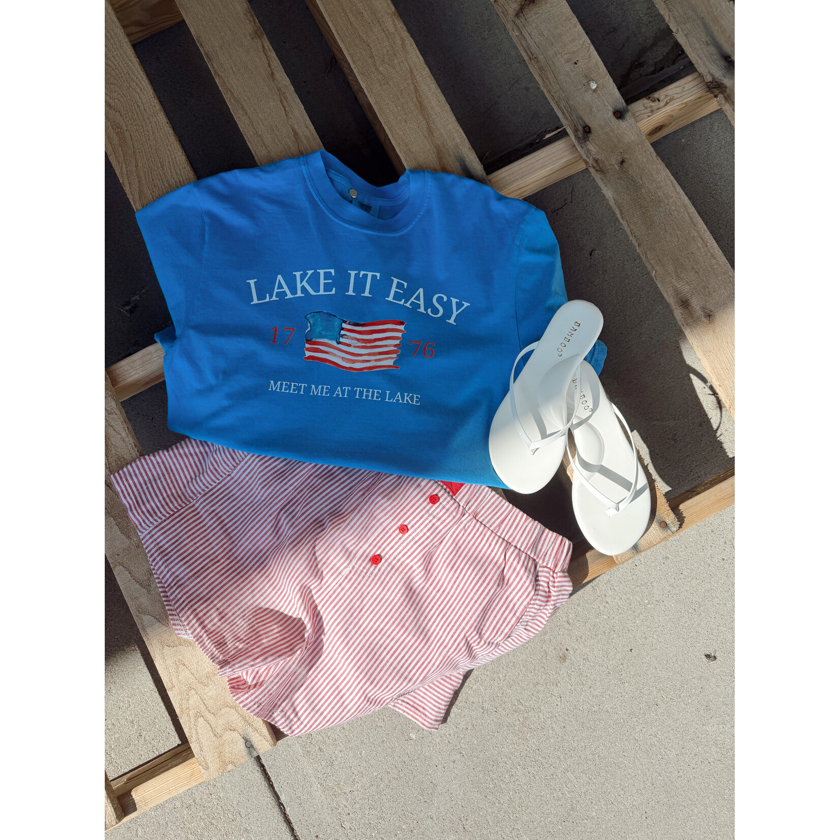 comfort colors Take It Easy 1776 Tee
