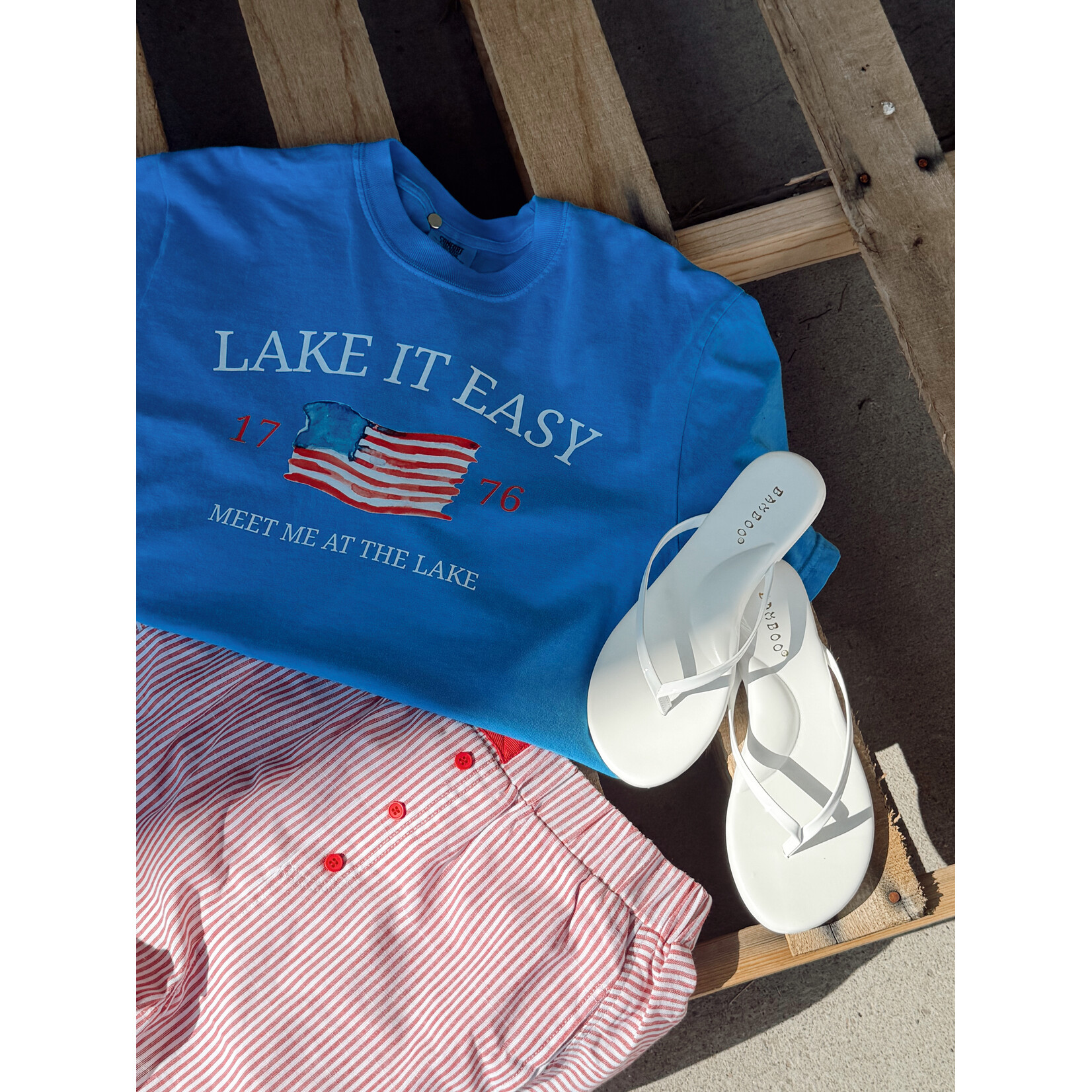 comfort colors Take It Easy 1776 Tee