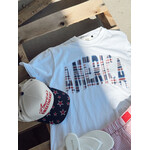 comfort colors America Plaid Patchwork Tee