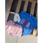 Patchwork USA Tee