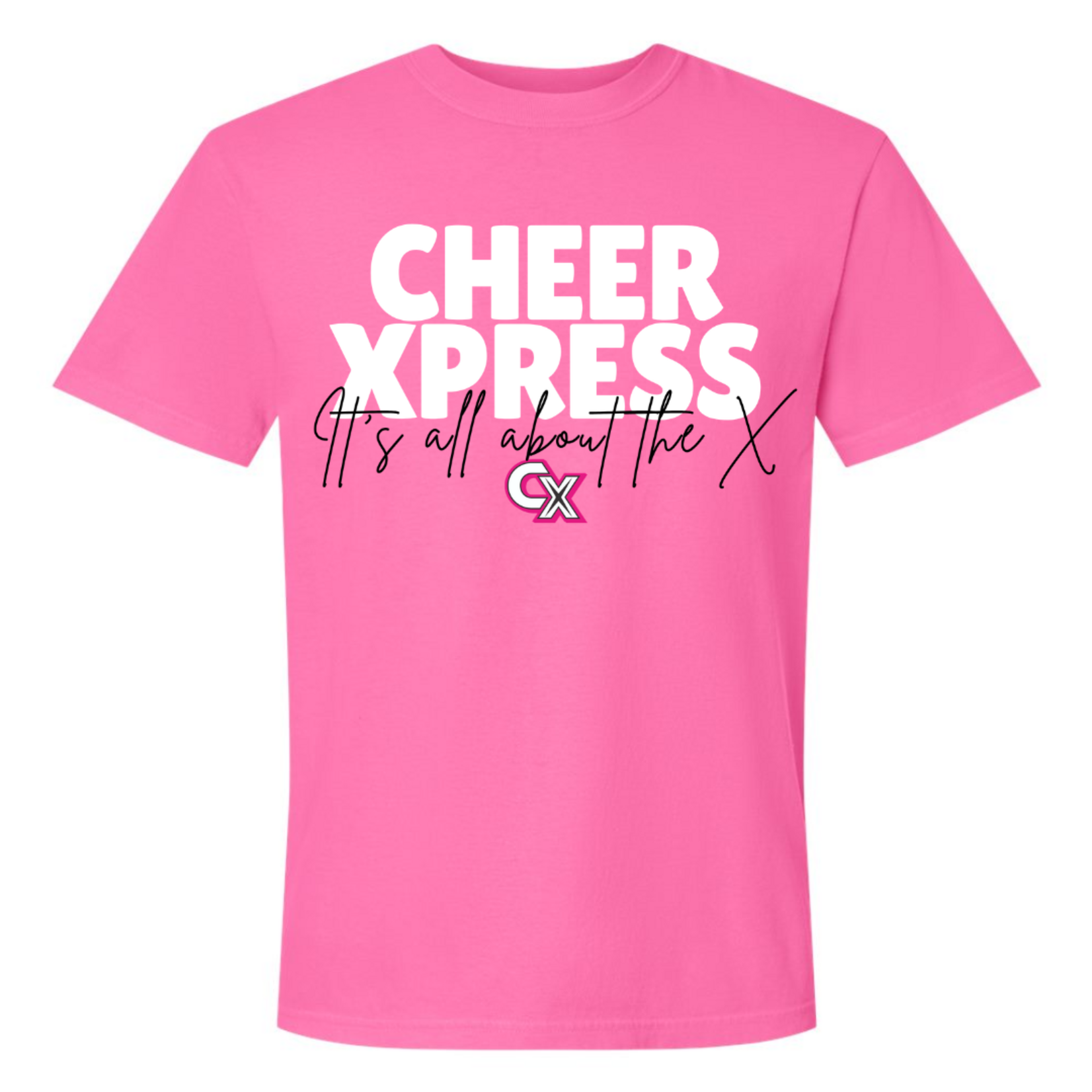 comfort colors Cheer Xpress Season 23 Tryout Tee