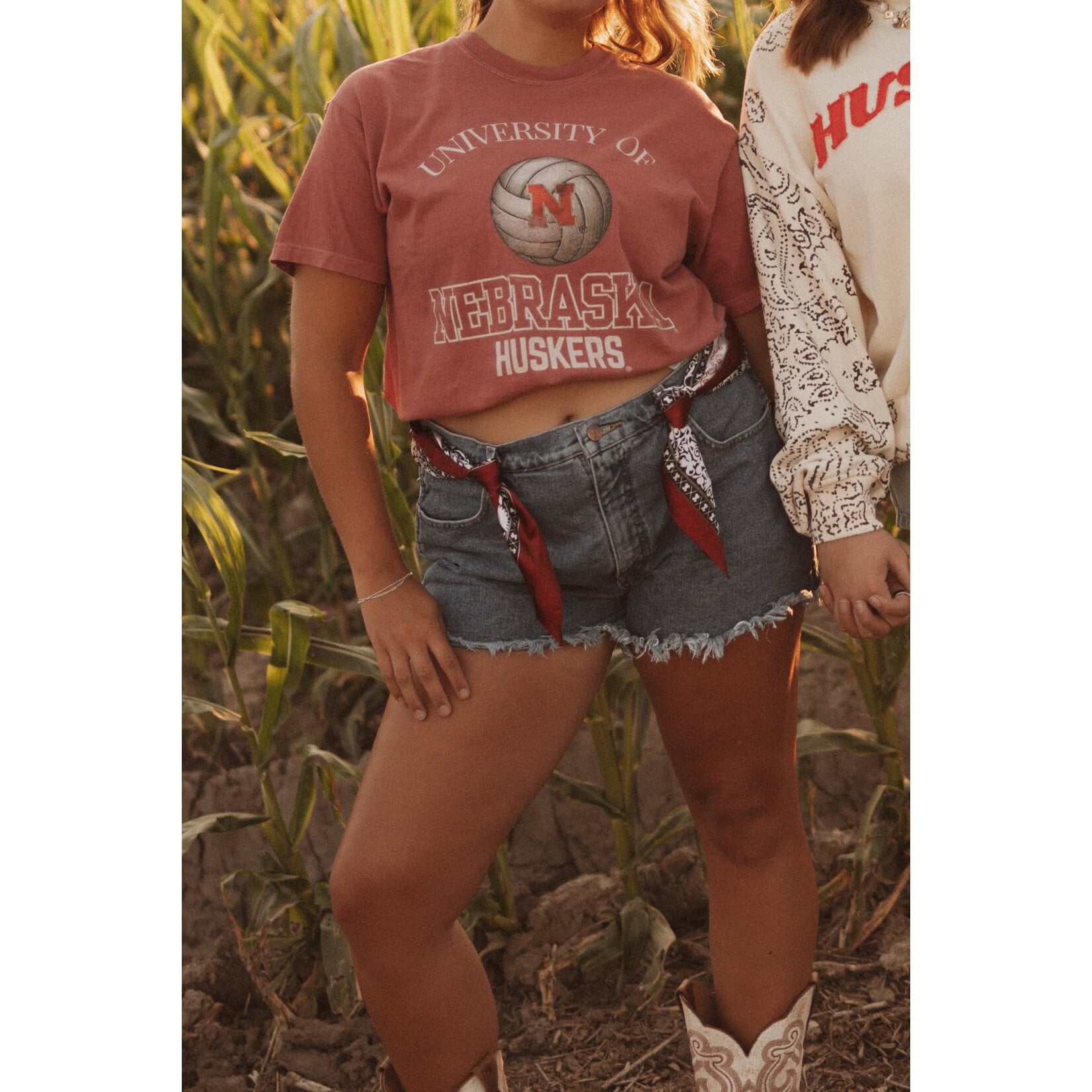comfort colors University of Nebraska Volleyball Tee