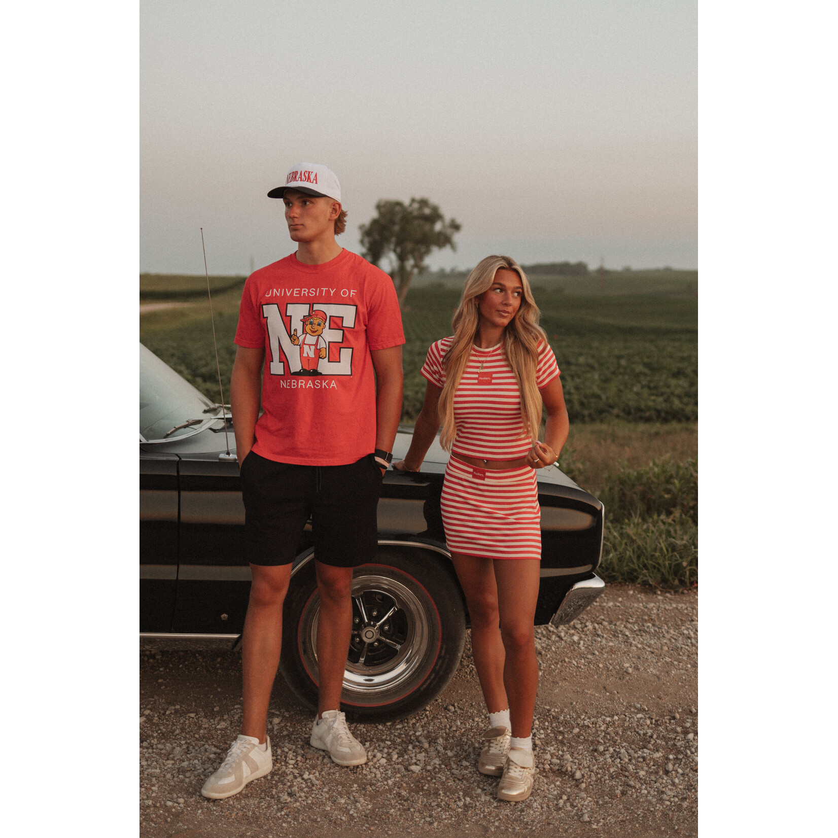 comfort colors University of NE Lil Red Tee