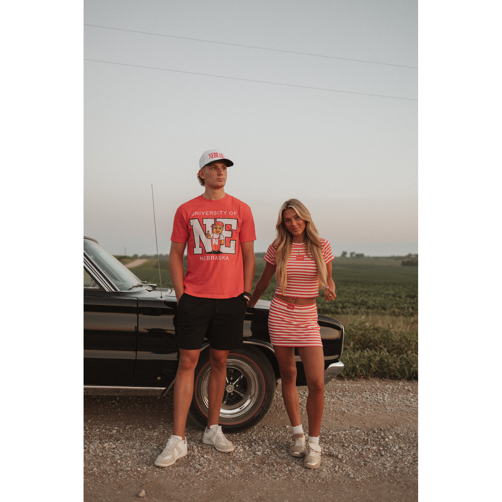 comfort colors University of NE Lil Red Tee