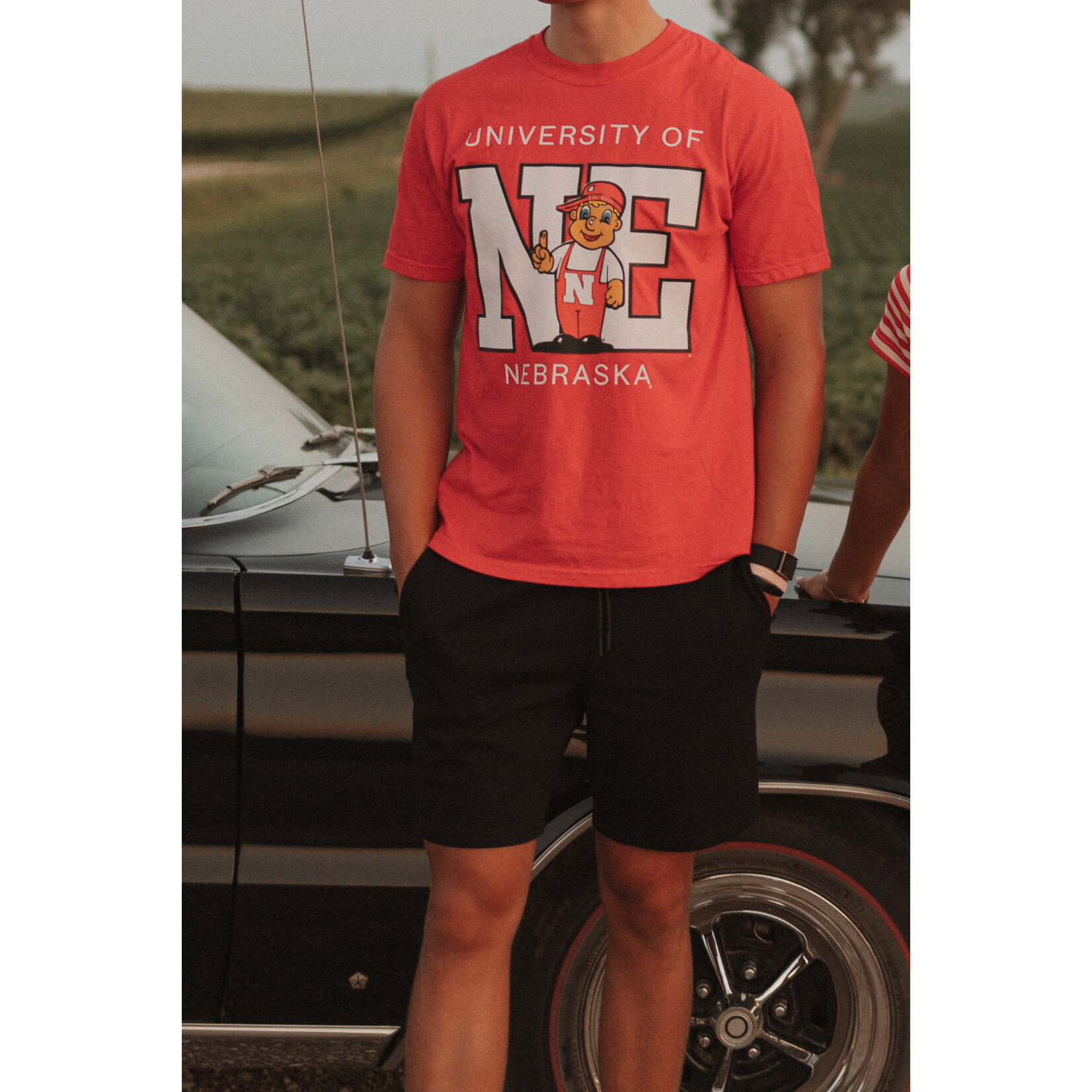 comfort colors University of NE Lil Red Tee