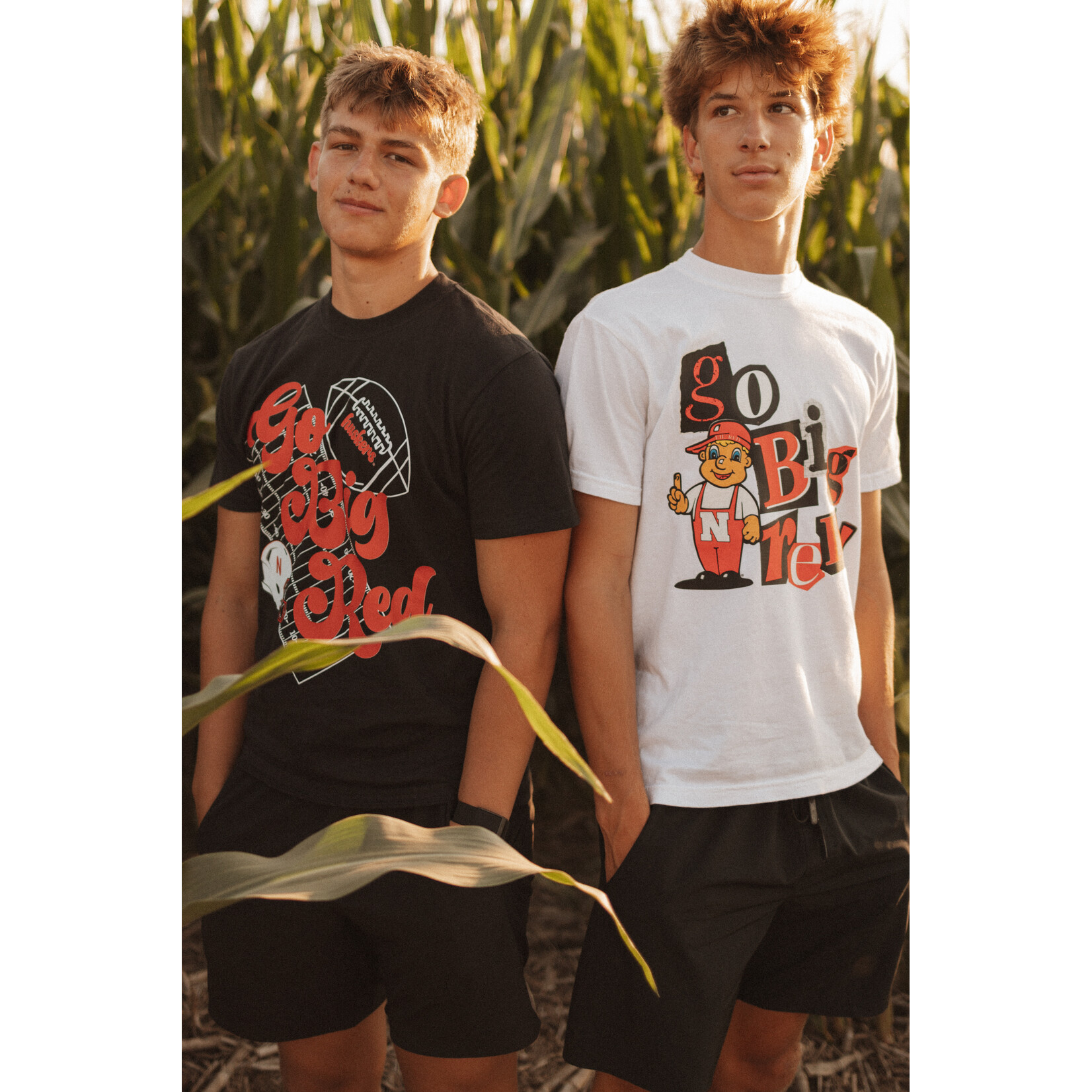 comfort colors Go Big Red Mag Cut Out Tee
