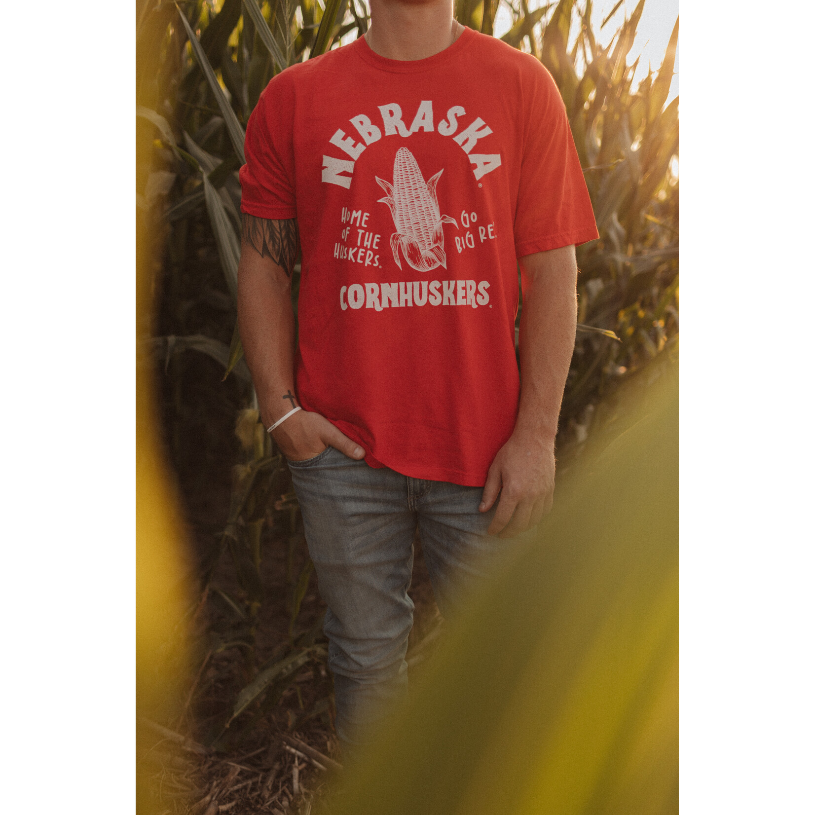 comfort colors Nebraska Giant Corn Tee