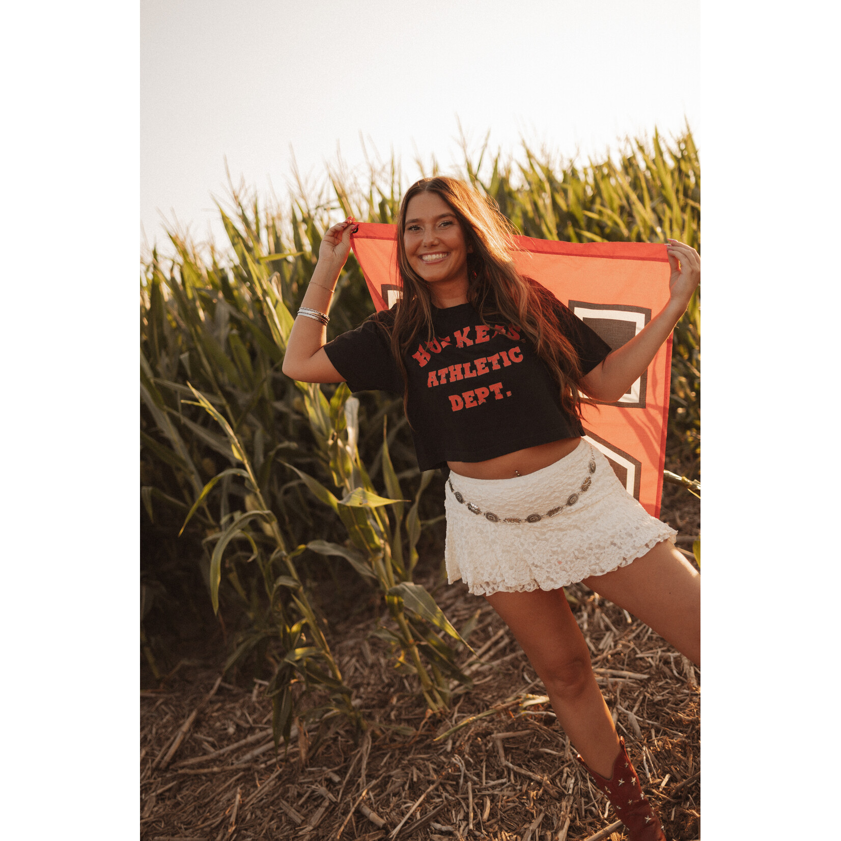 American Apparel Huskers Athletic Dept. Boxy Tee