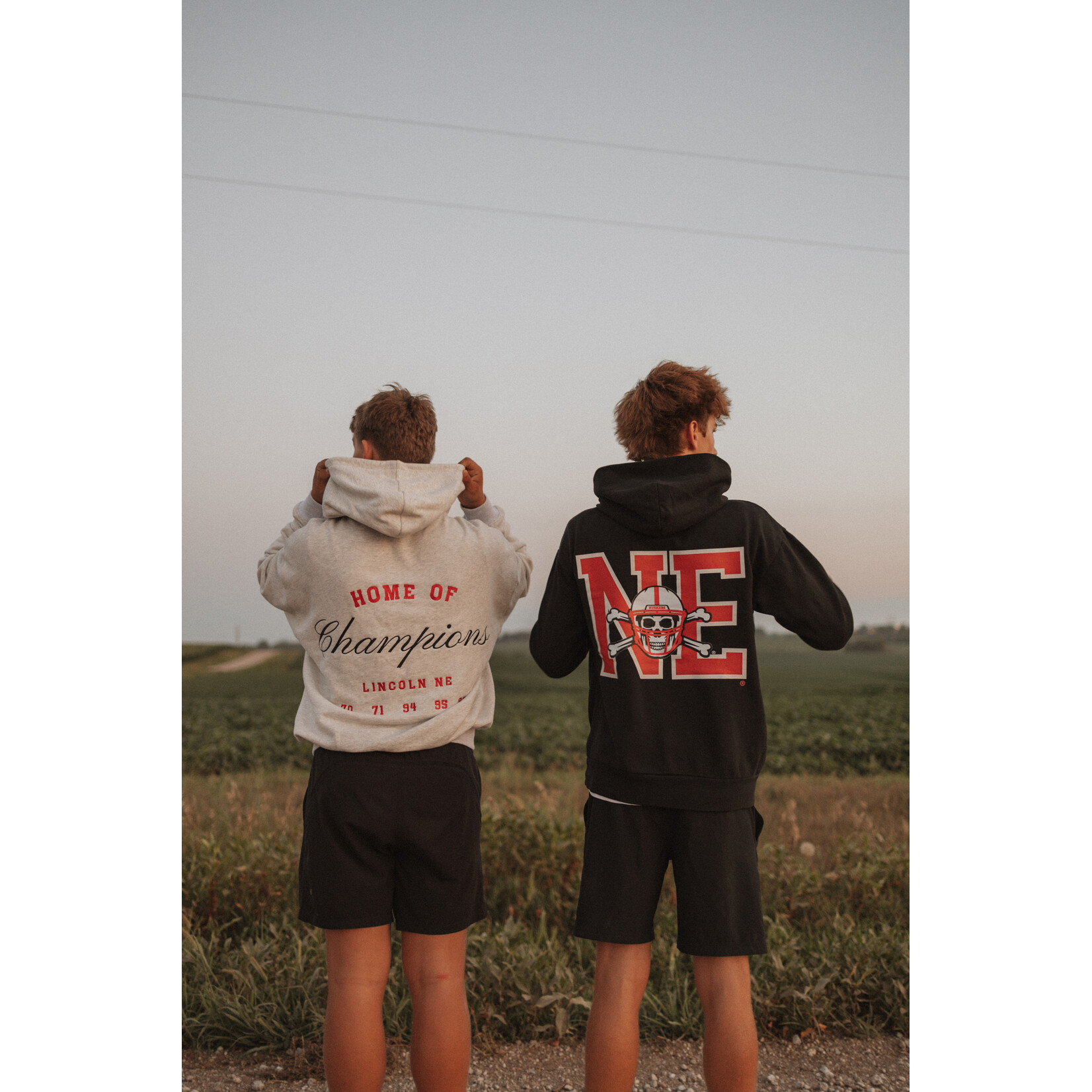 lane seven NE Blackshirts Hoodie
