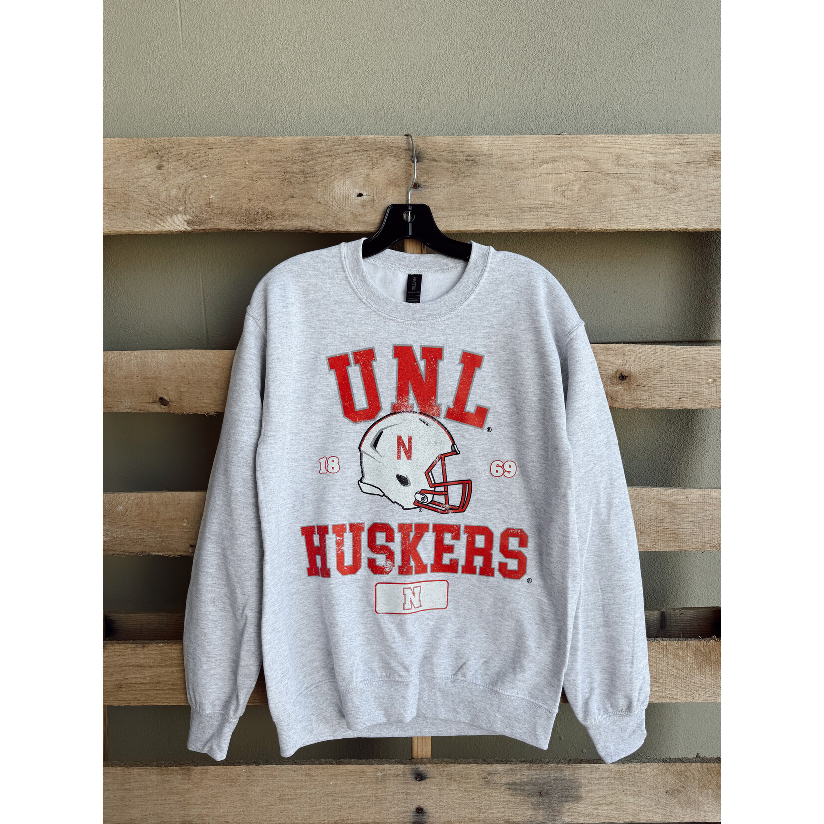 Gildan UNL Huskers 1869 Helmet Crew