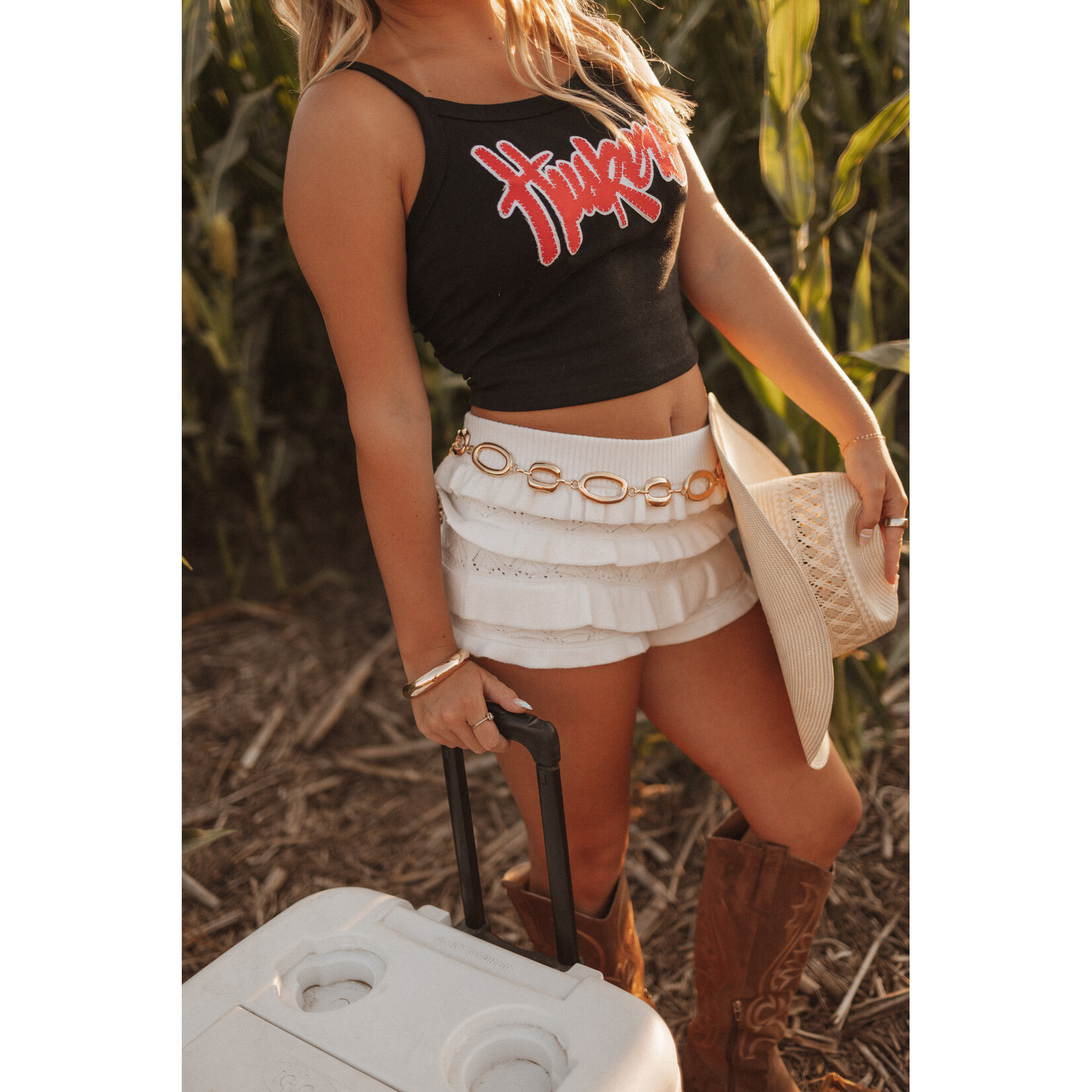 Bella+Canvas Huskers Classic Sewn Baby Tank