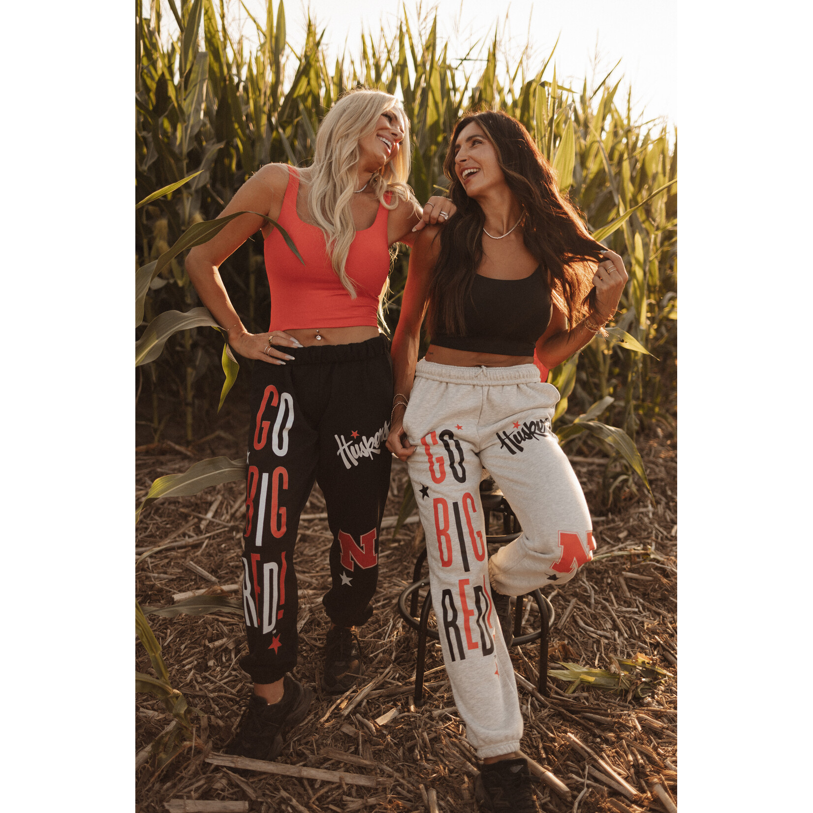 Bella+Canvas Go Big Red! Joggers
