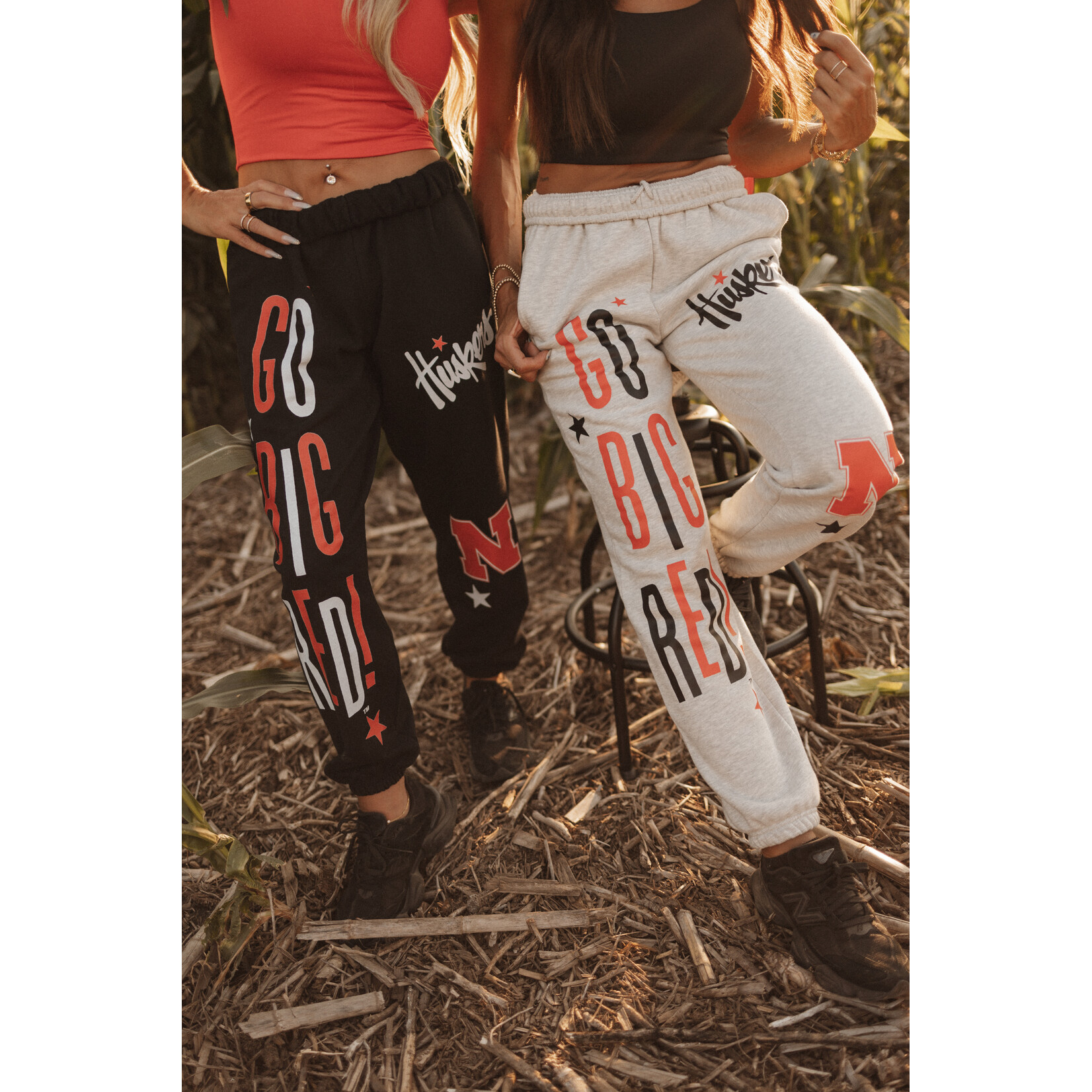 Bella+Canvas Go Big Red! Joggers