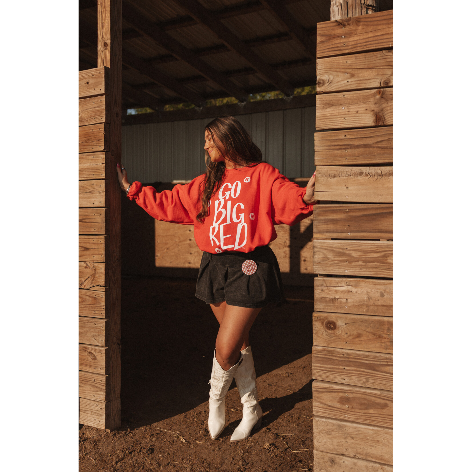 Gildan Go Big Red Mini Volleyballs Crew