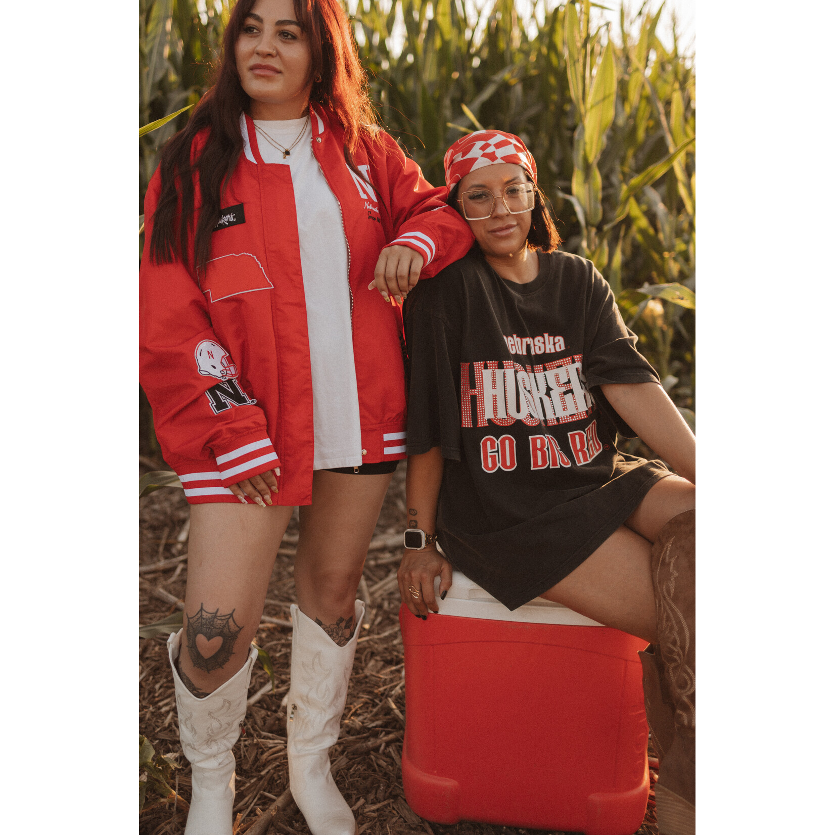 Nebraska Huskers Bling Tee
