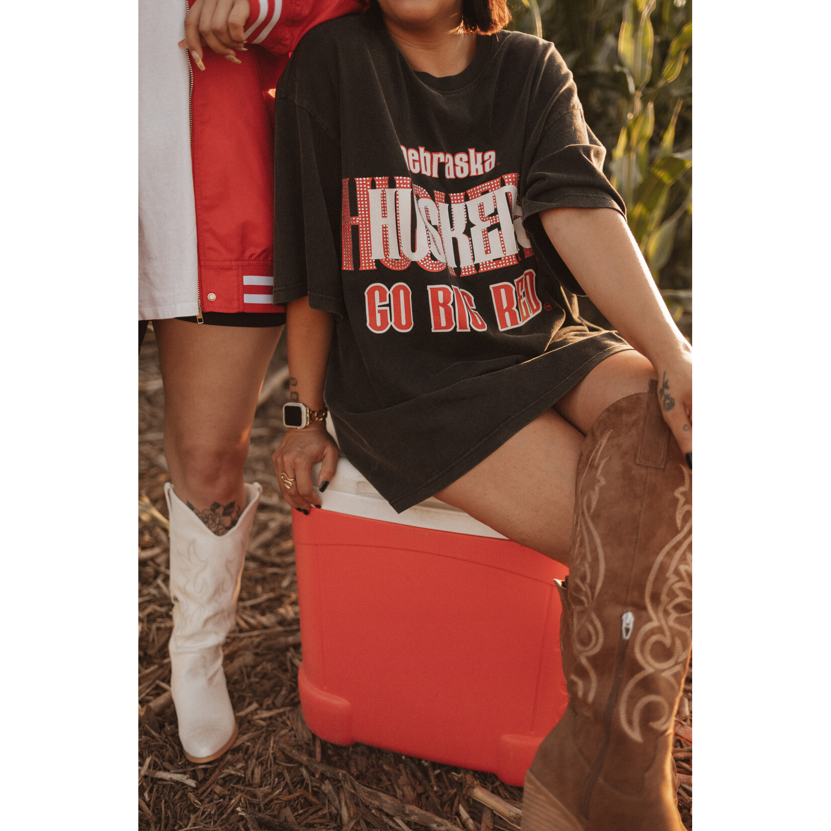 Nebraska Huskers Bling Tee