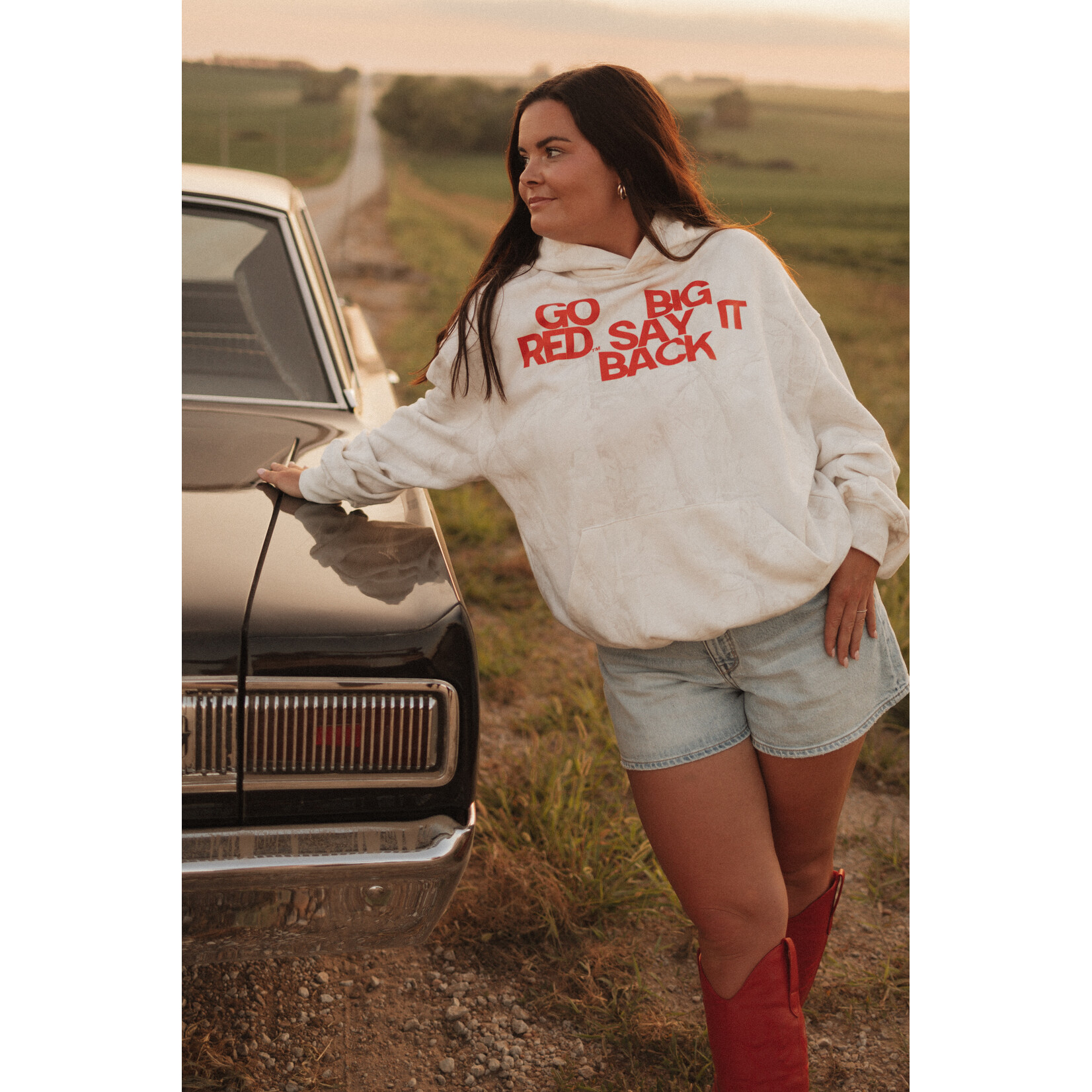 Go Big Red Say It Back Hoodie