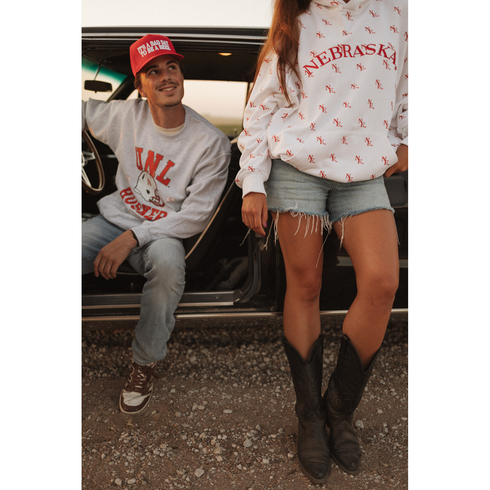 NE All Over Hoodie