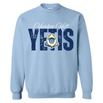 Gildan Yankee Hill Yetis Contrast Crew