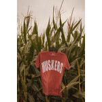 comfort colors Huskers Cherry Sewn Tee