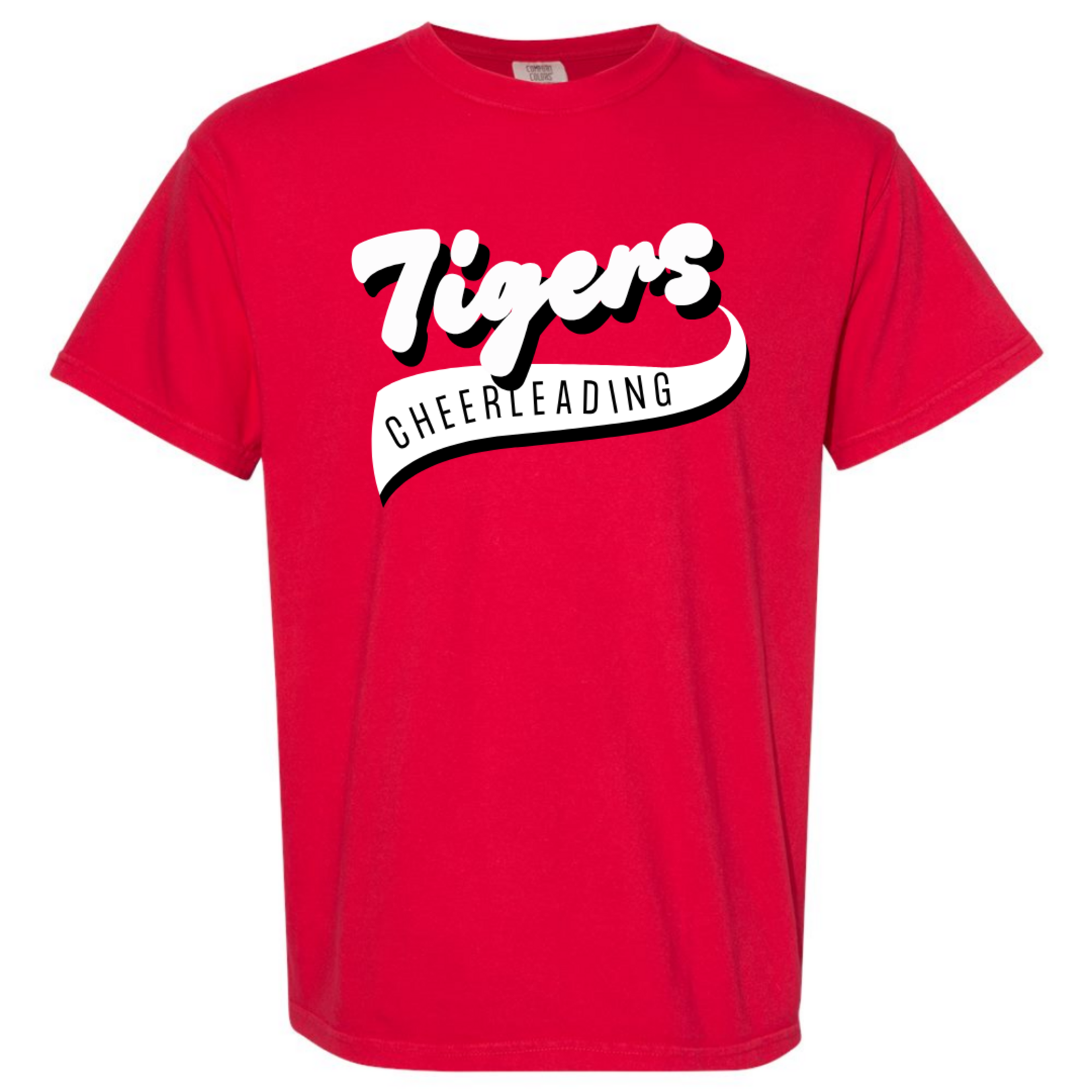 comfort colors Tigers Cheerleading Tee