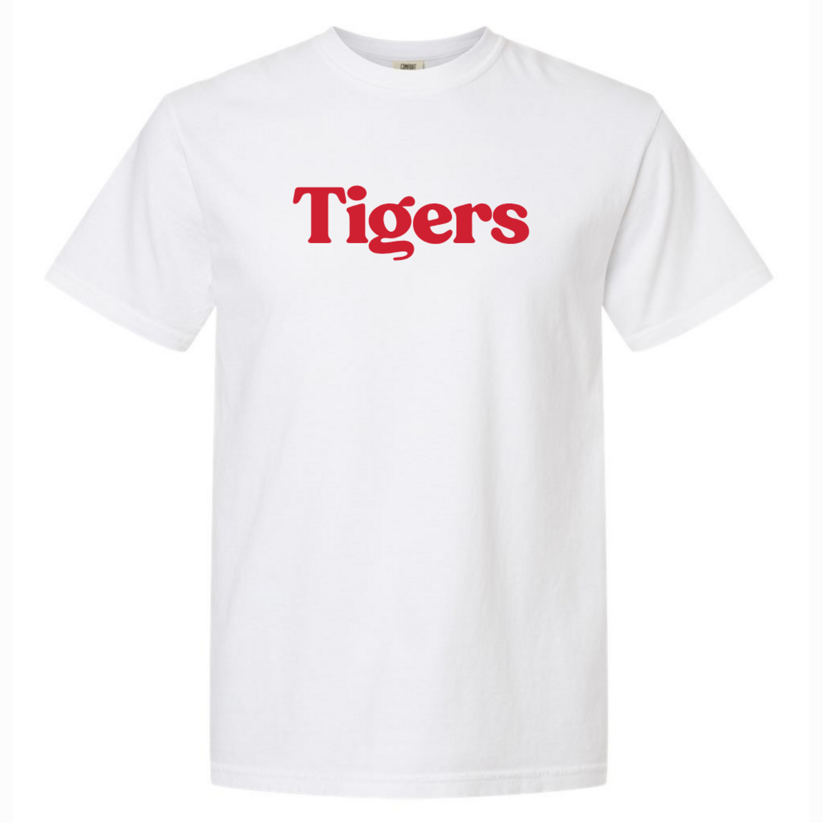 comfort colors Tigers Puff Tee
