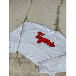 Independent Trading Co Tigers Cursive Sewn Crop Crew