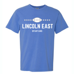 comfort colors Spartans Football Star Tee