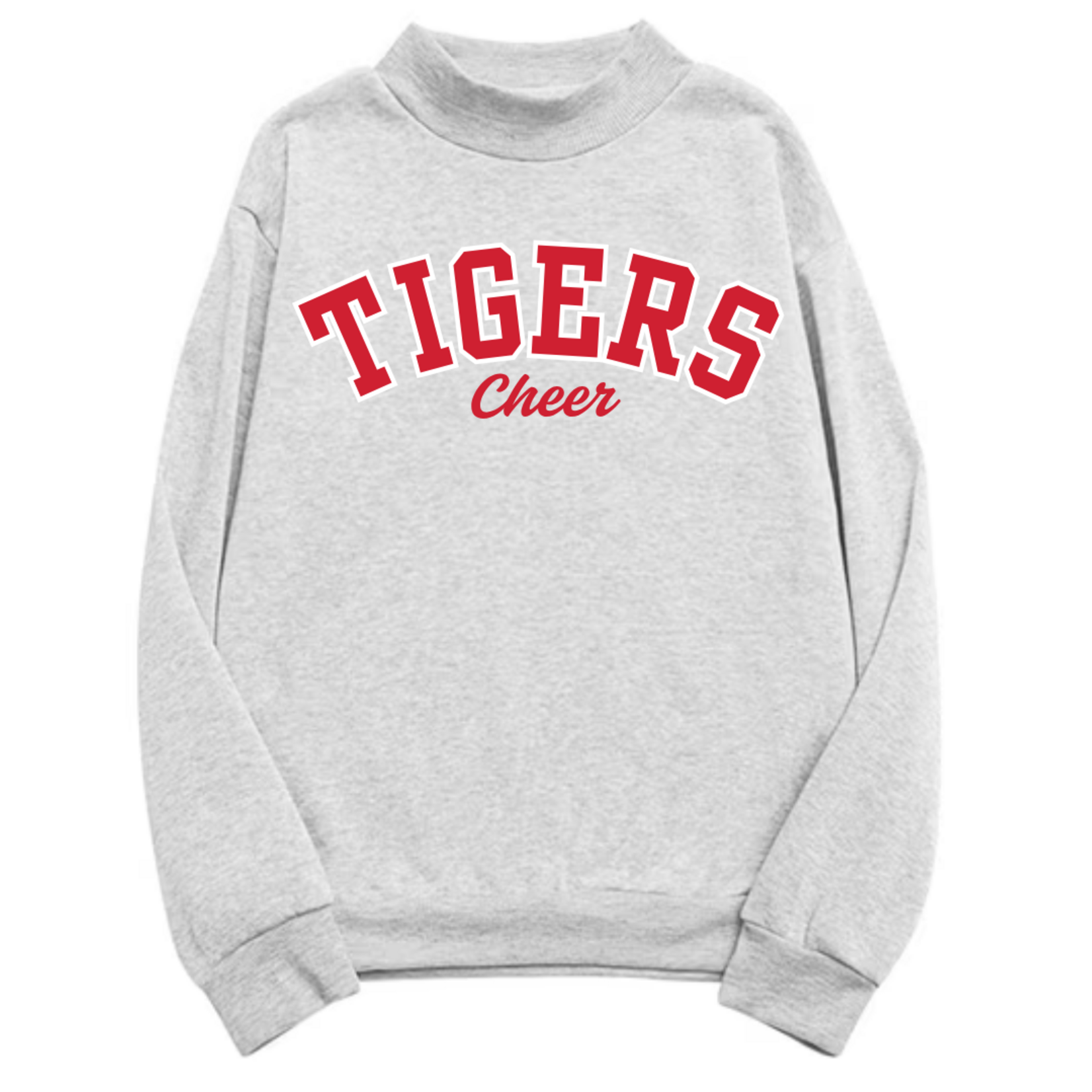 Tigers Cheer Mockneck