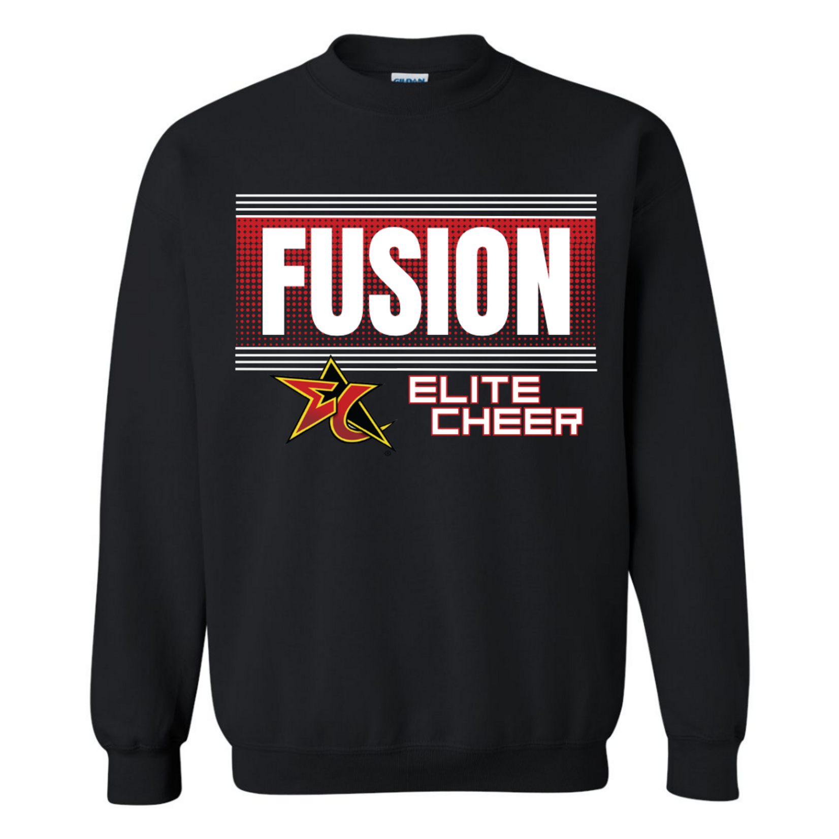Gildan Elite Cheer Team Fade Crew