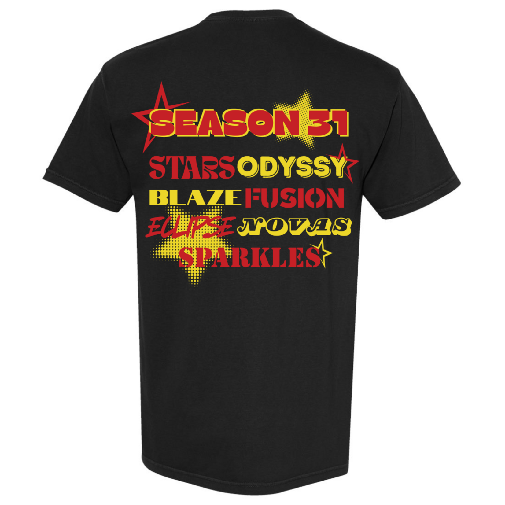 comfort colors Elite Cheer Season 31 Teams Tee