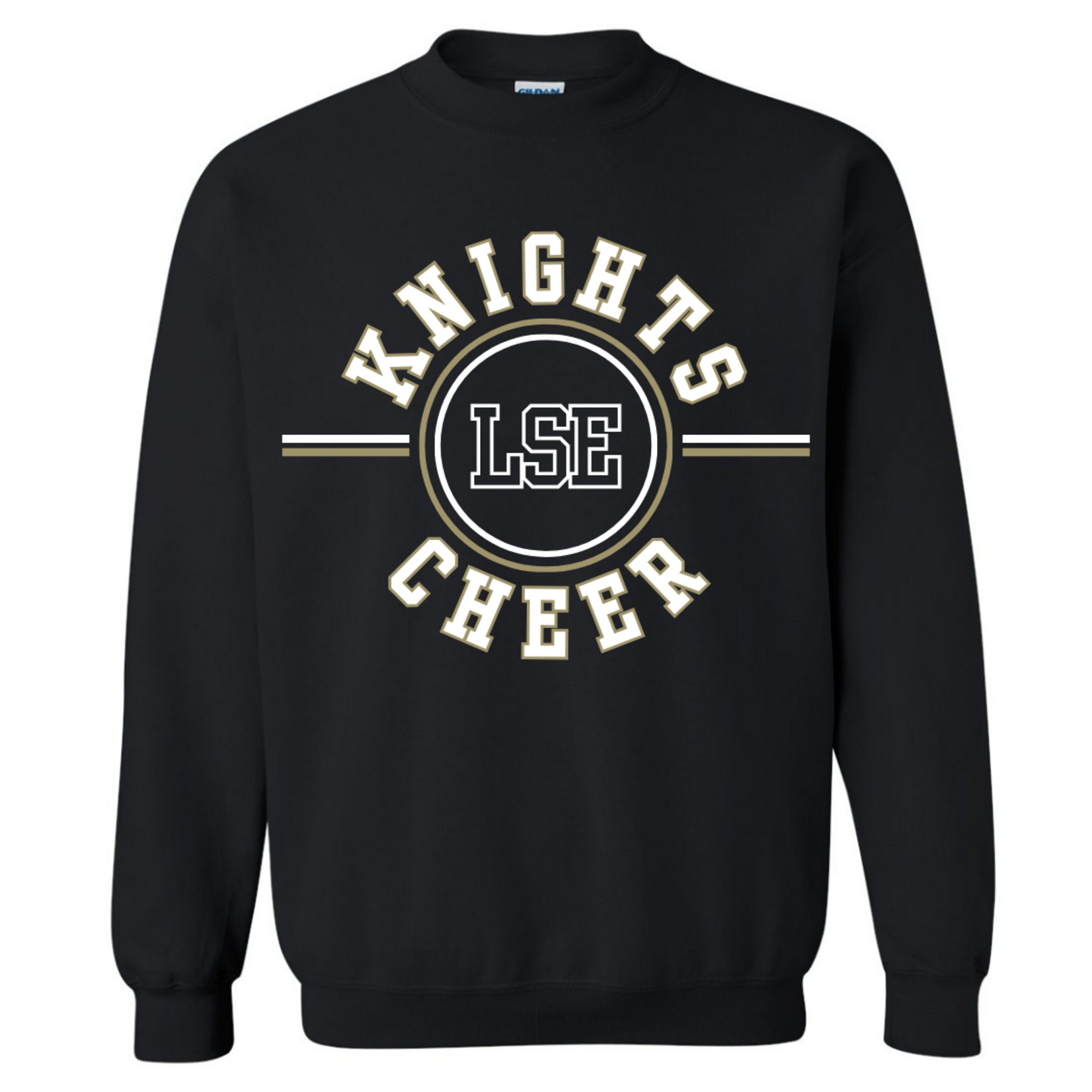 Gildan Knights Cheer LSE Circle Crew