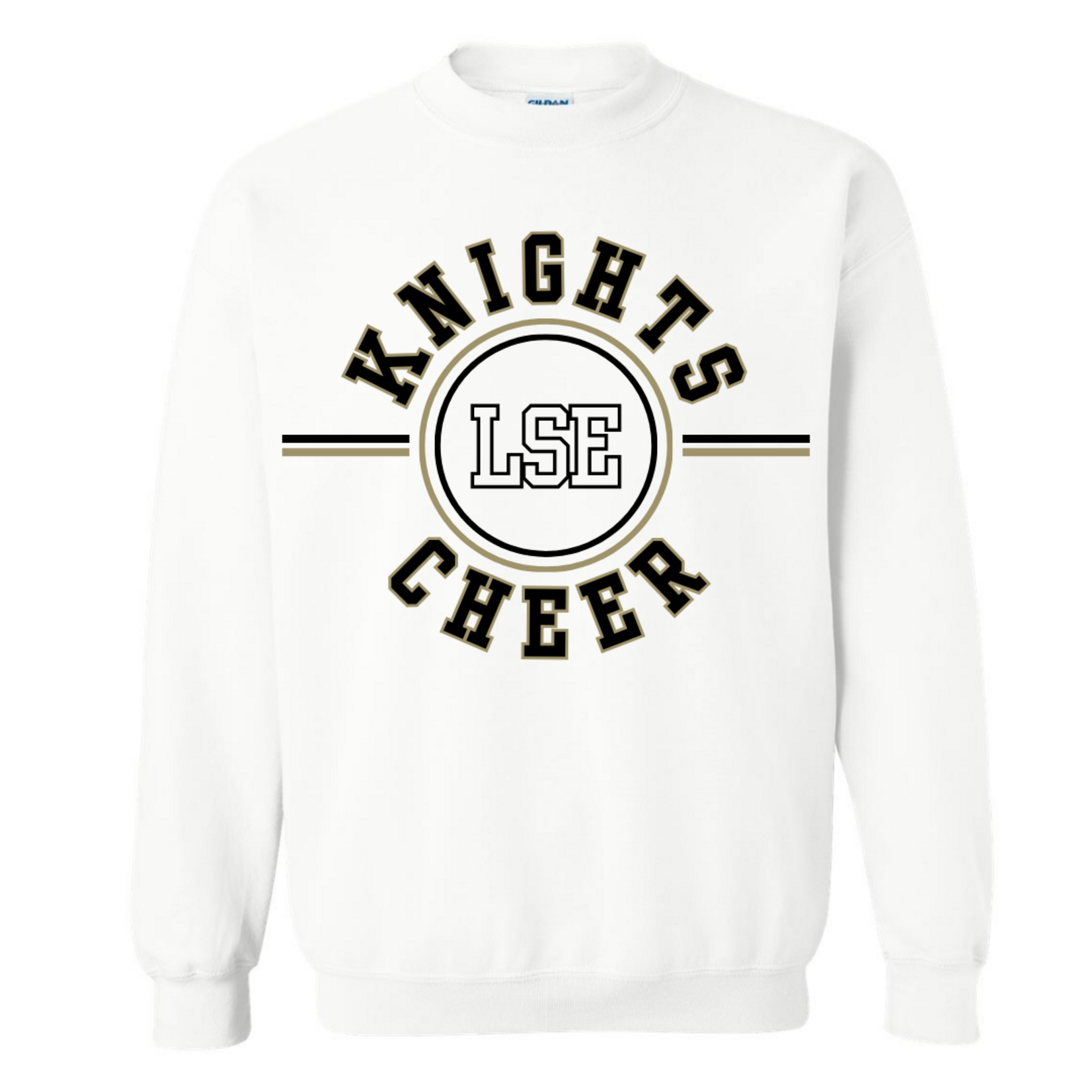 Gildan Knights Cheer LSE Circle Crew