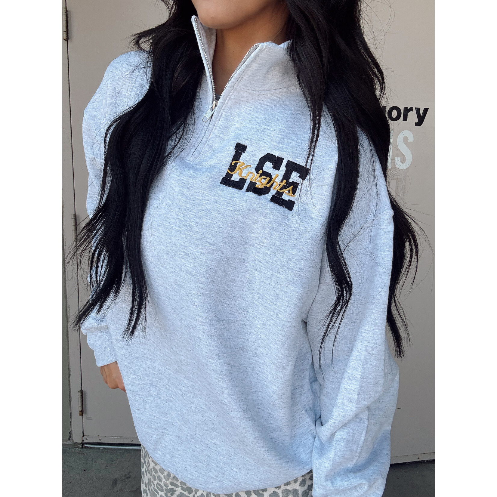 Jerzee LSE Knights Embroidered Quarter Zip