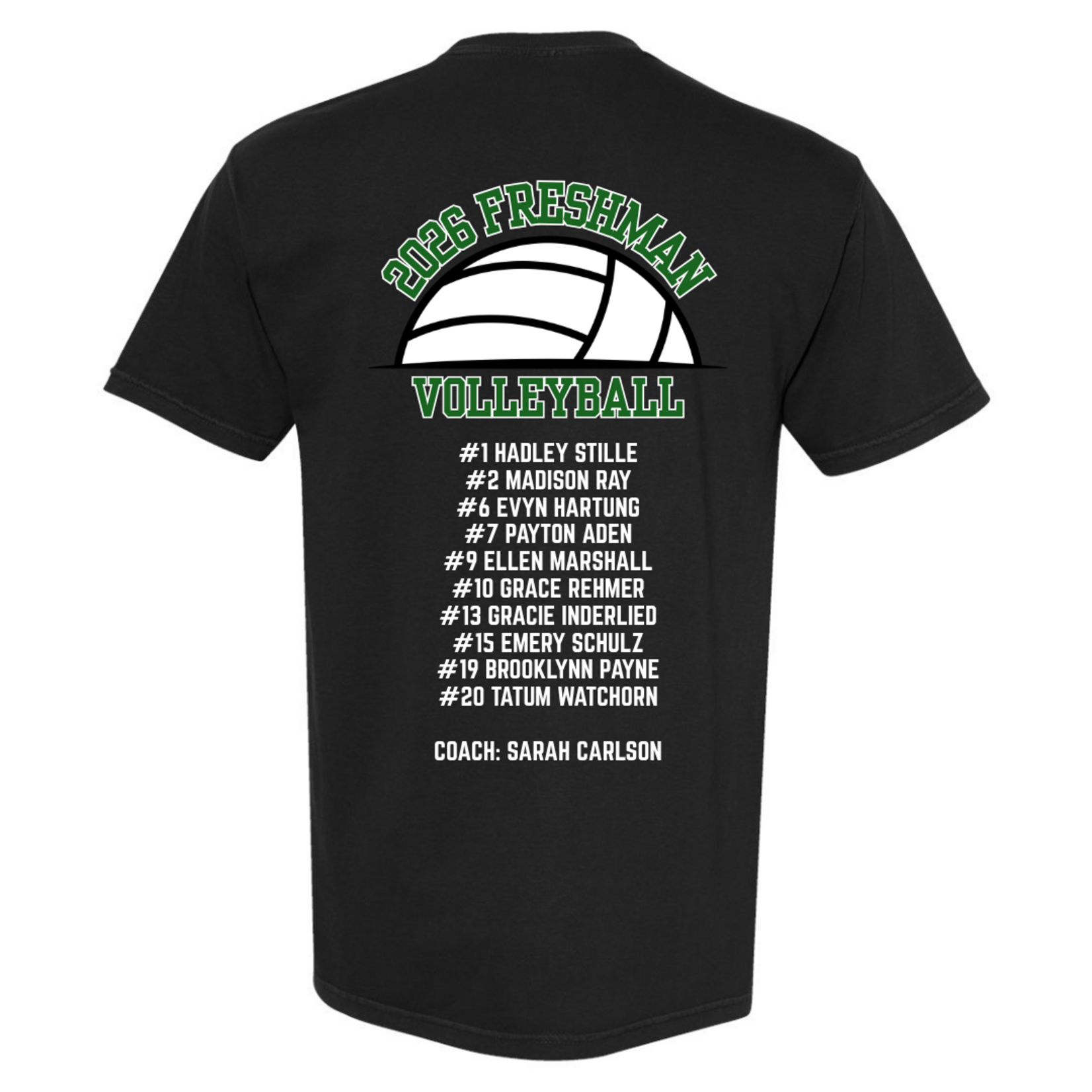 comfort colors Southwest Hawks Freshman Volleyball