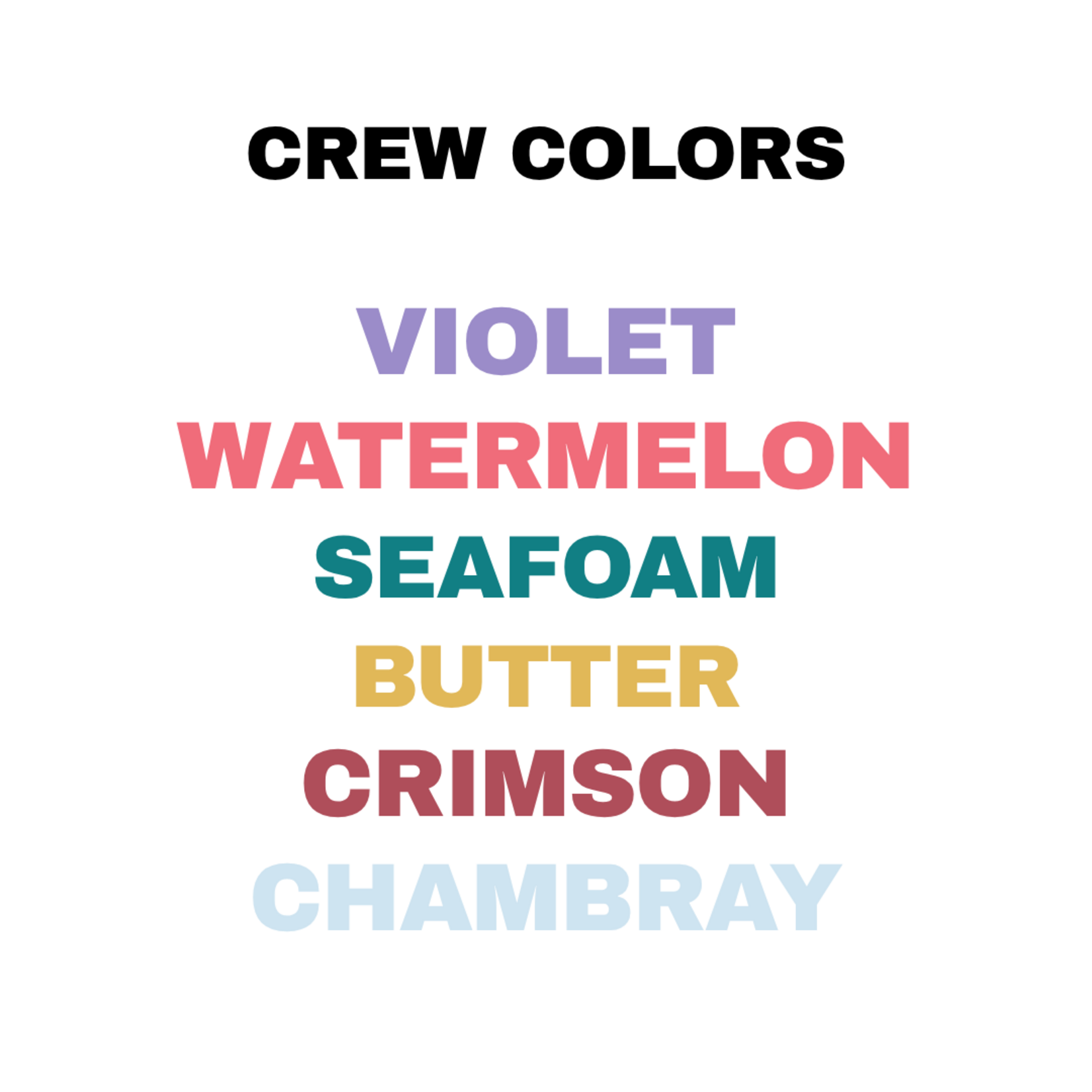 comfort colors LPG Wave Crew