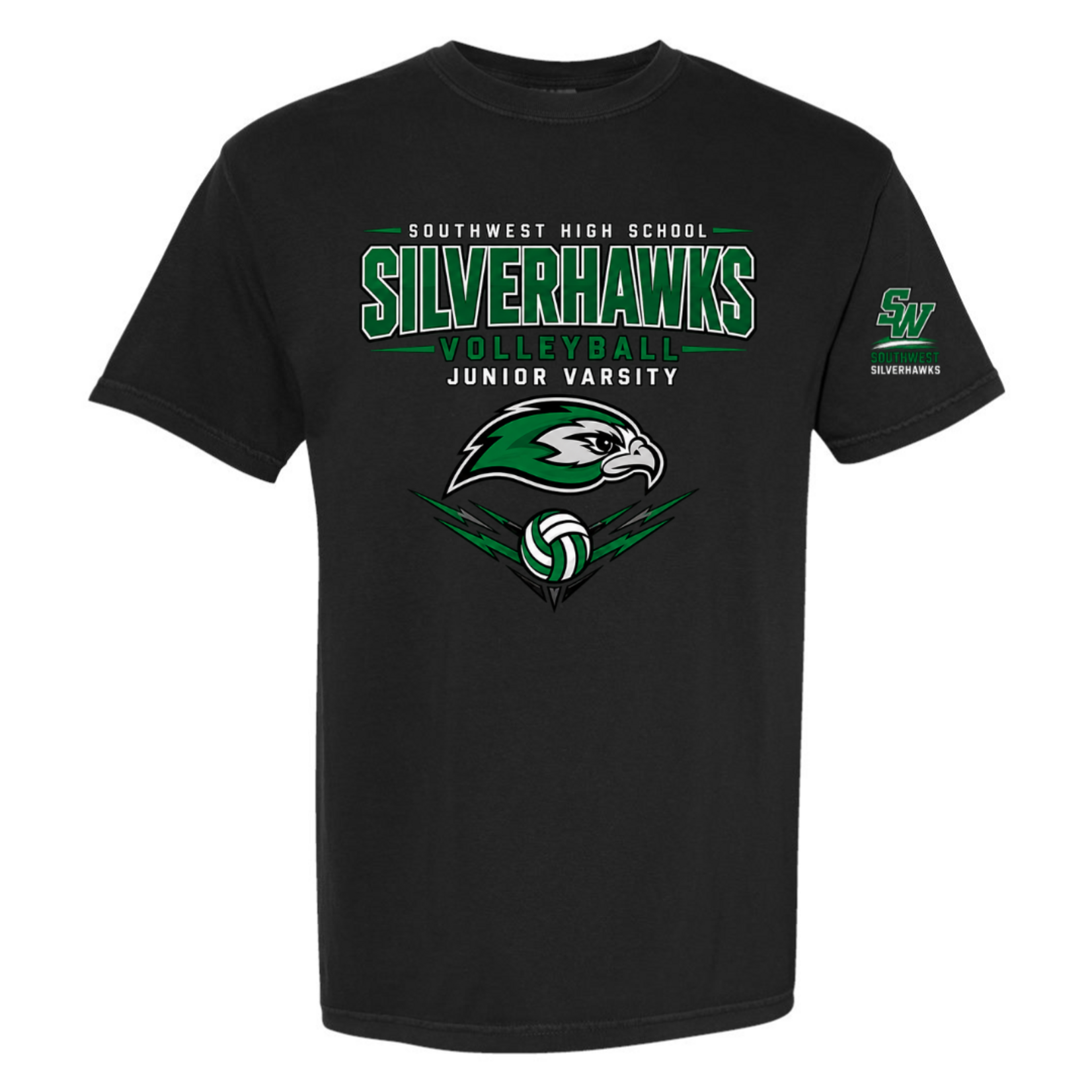 comfort colors LSW JV Volleyball Tee
